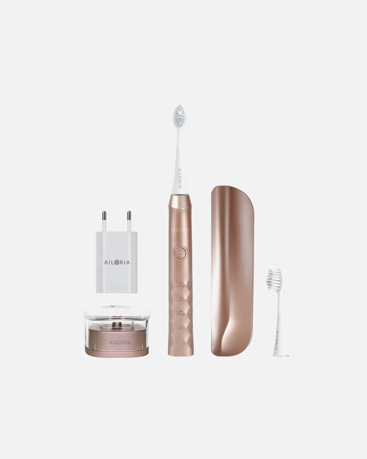 Elektrická zubná kefka pre Unisex Ailoria Shine Bright 1 ks