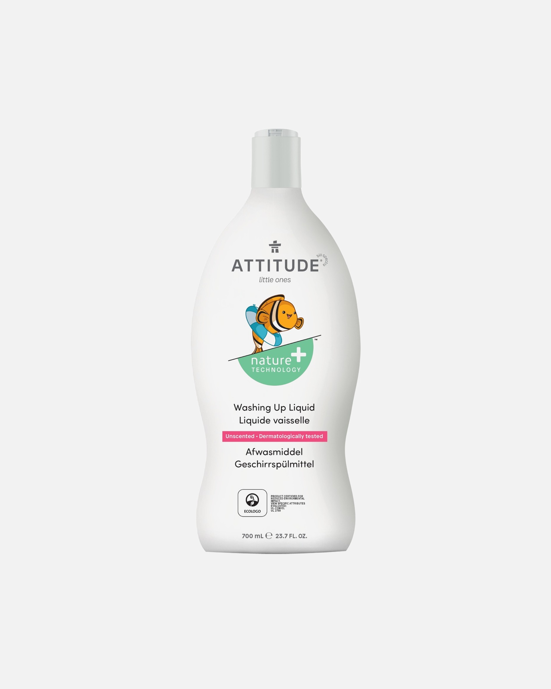 Detské doplnky pre Unisex Attitude Washing Up Liquid Baby 700 ml