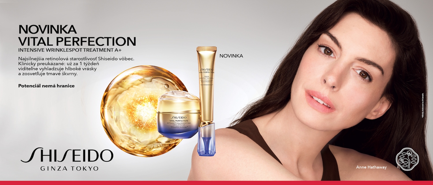 Objavte Vital Perfection od Shiseido, najsilnejšiu retinolovú starostlivosť, ktorá už za 1 týždeň viditeľne vyhladzuje hlboké vrásky a zosvetľuje tmavé škvrny.