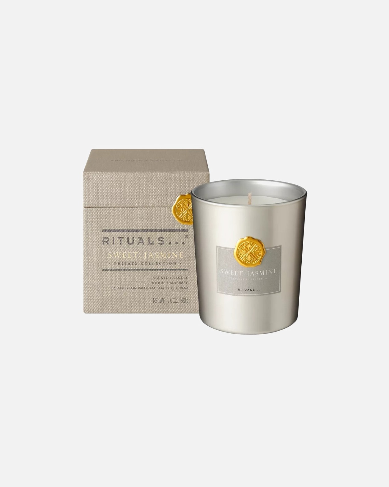 Sviečka pre Unisex Rituals Private Collection Sweet Jasmine Scented Candle - Vonná sviečka 360 g