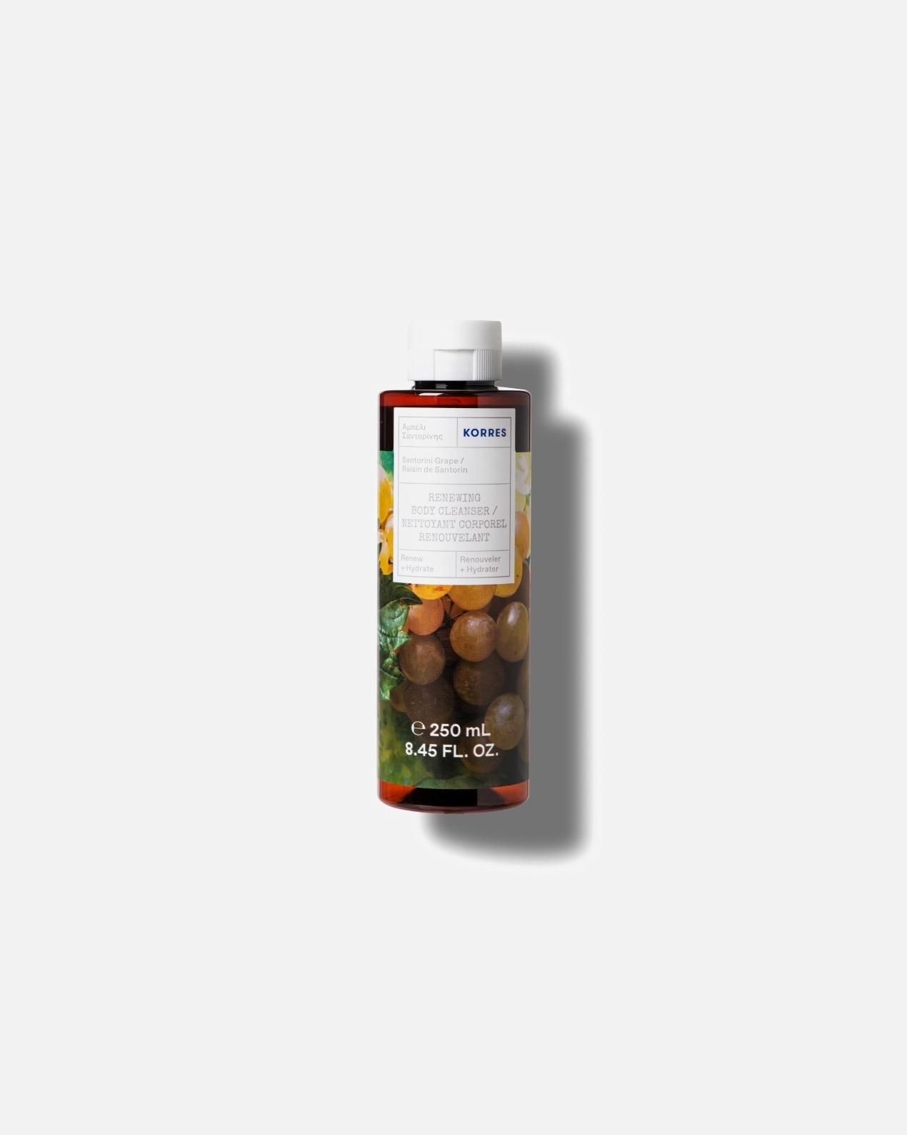 Sprchový gél pre Unisex KORRES Santorini Grape Showergel-Body Cleanser 250 ml