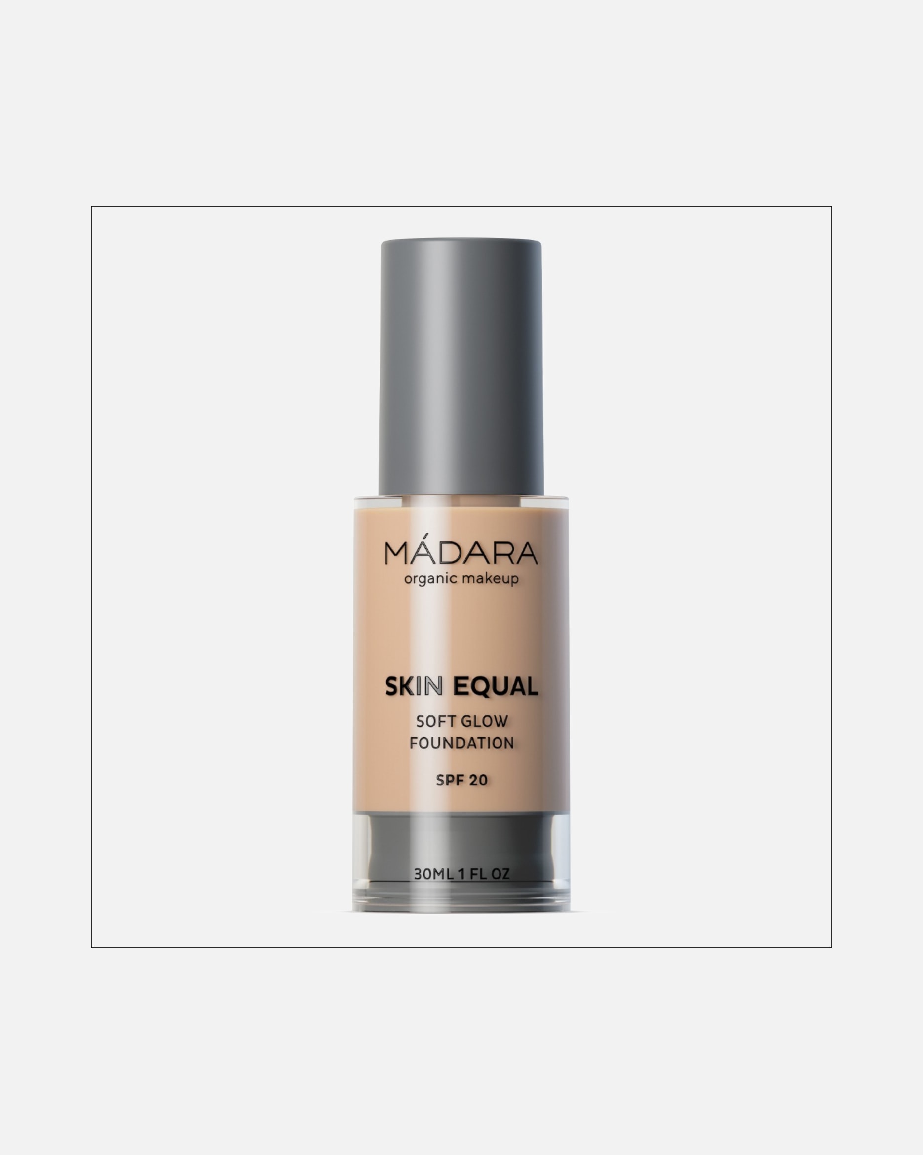Podklad pre Unisex MÁDARA Make Up SKIN EQUAL Make-up SPF15 #20 IVORY