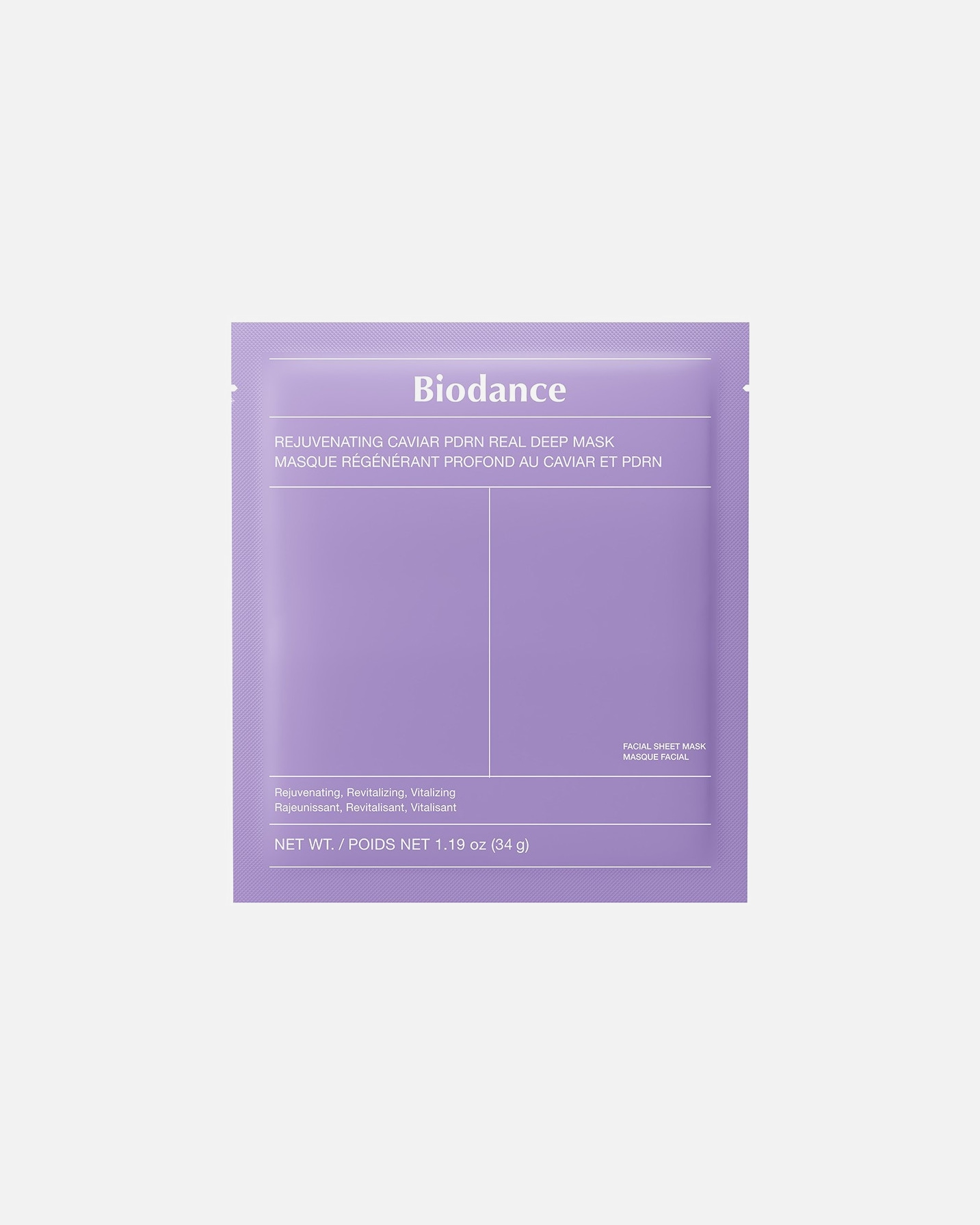 Plátienková maska pre Unisex Biodance Default Brand Line Rejuvenating Caviar PDRN Real Deep Mask 1 kus