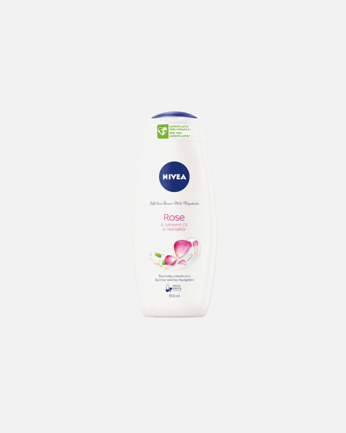 Sprchový gél pre Unisex NIVEA Rose & Almond Oil Ošetrujúci sprchový gél 500 ml