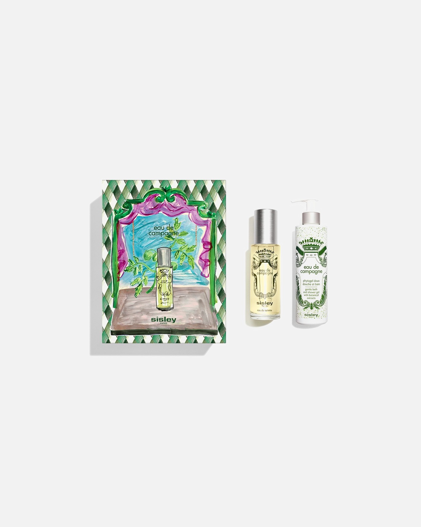 Súprava vôní pre Unisex Sisley Eau de Campagne GIFT SET LUKE EDWARD HALL 1 ks