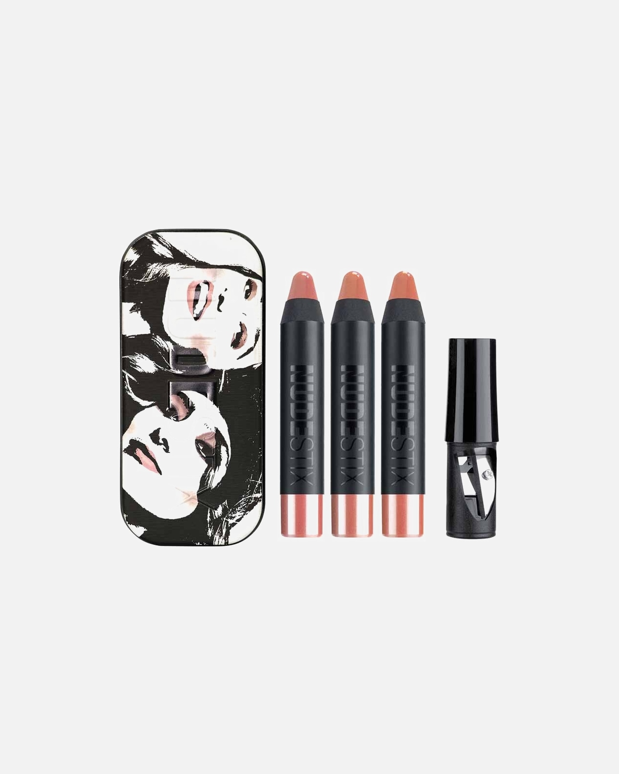 Súprava na líčenie pier pre Unisex Nudestix 1 ks