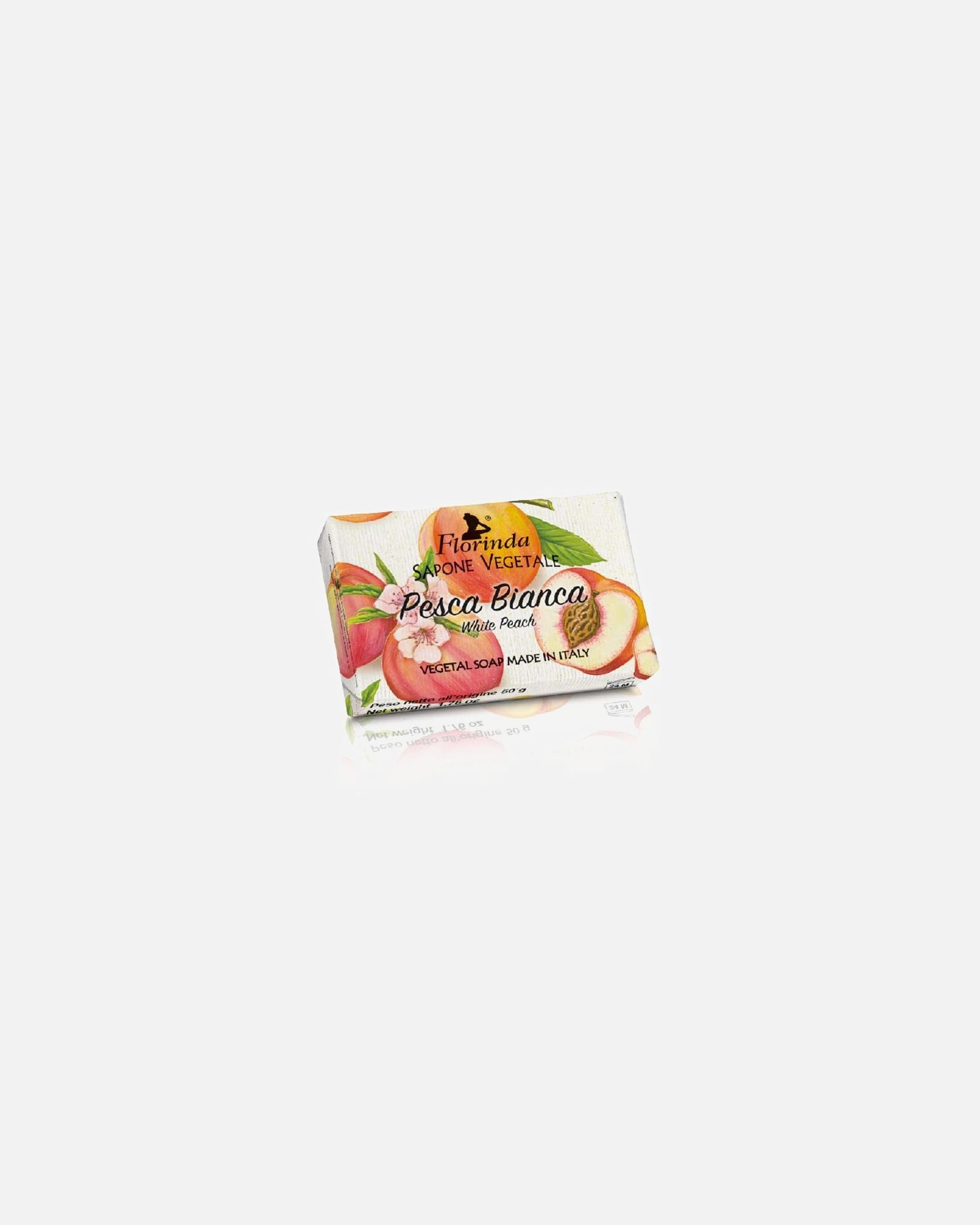 Telové mydlo pre Unisex Florinda Soap White Peach