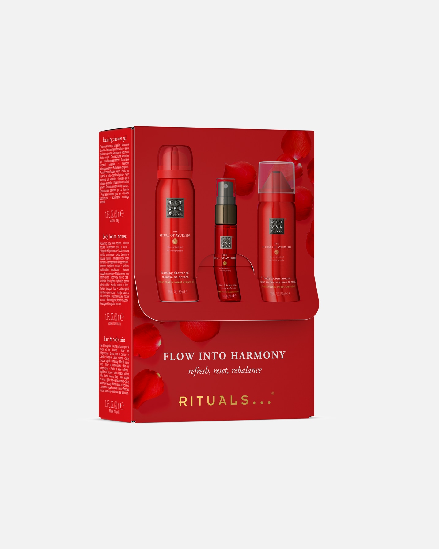 Súprava na starostlivosť o telo pre Pre ženy Rituals The Ritual of Ayurveda Sweet Jasmine Mini Fragrance Sticks - Mini vonné tyčinky 1 kus