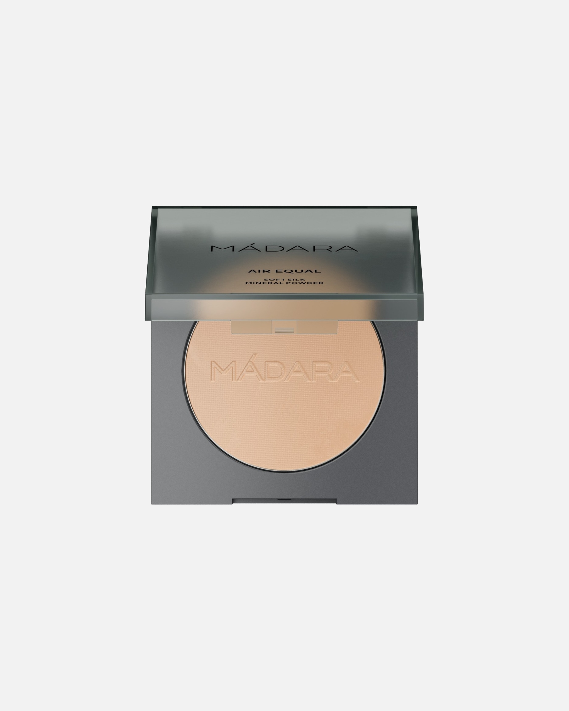 Púder pre Unisex MÁDARA AIR EQUAL Hodvábny minerálny púder 2 - BEIGE