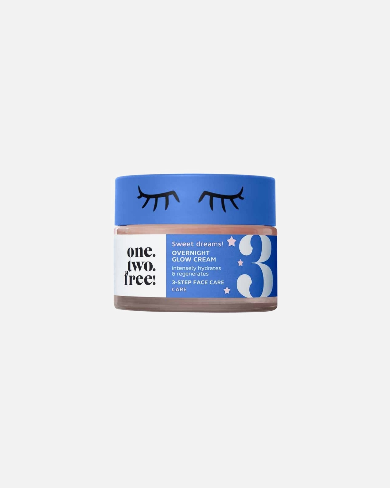 Nočný krém pre Unisex one.two.free! Overnight Glow Cream 50 ml