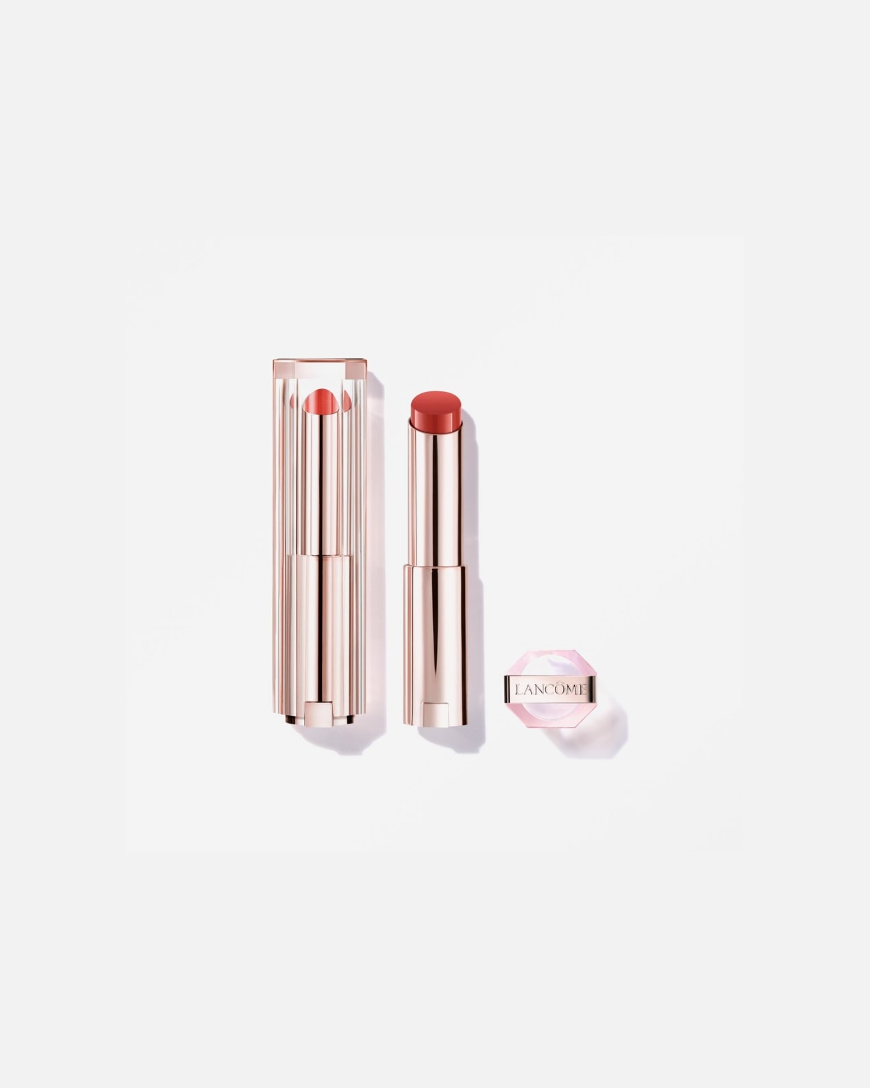 Balzam na pery pre Unisex Lancôme Idôle Lip Squalane-12 Butterglow 42 Heated glow