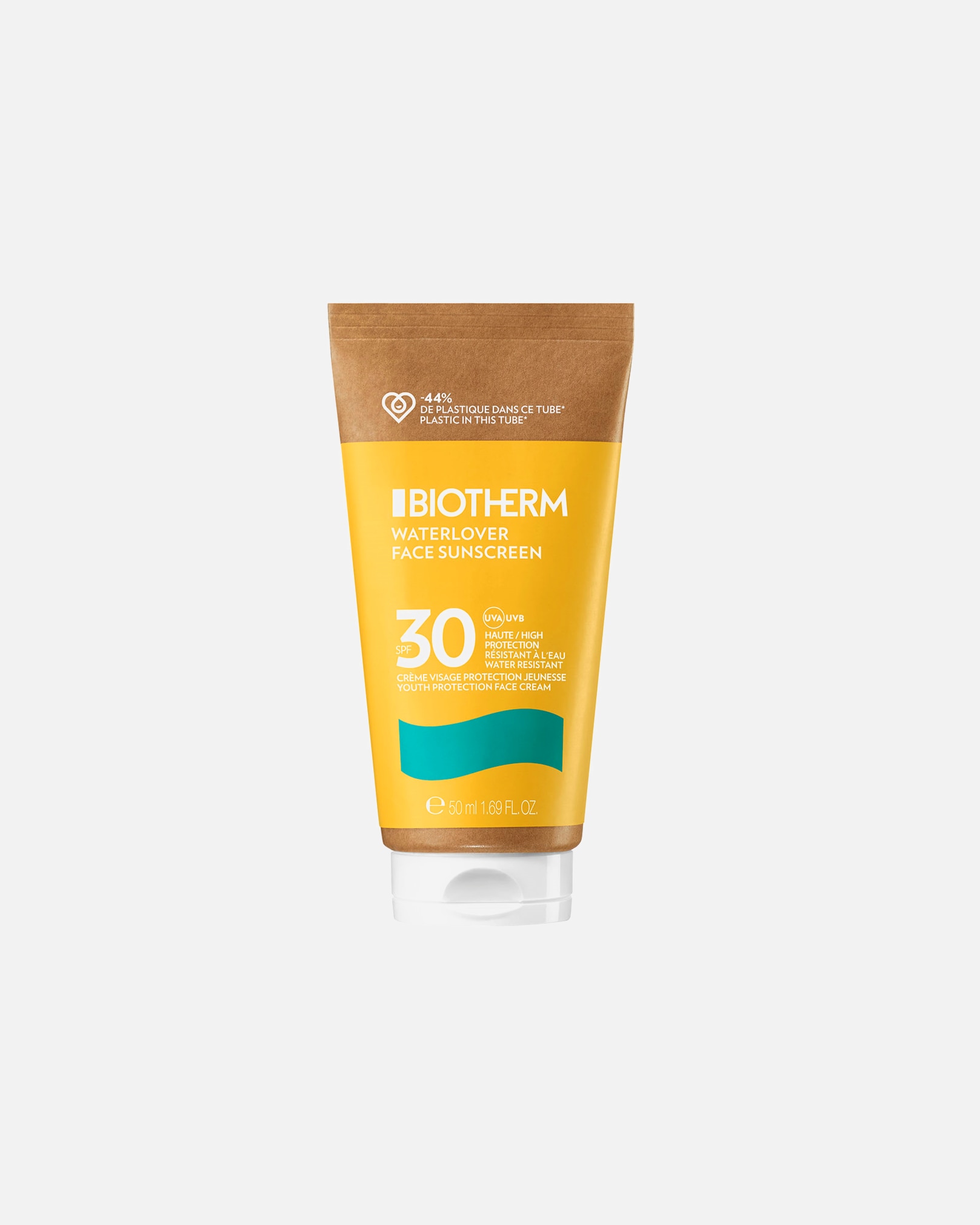 Krém na opaľovanie pre Unisex Biotherm Water Lover Face SPF 30 50 ml