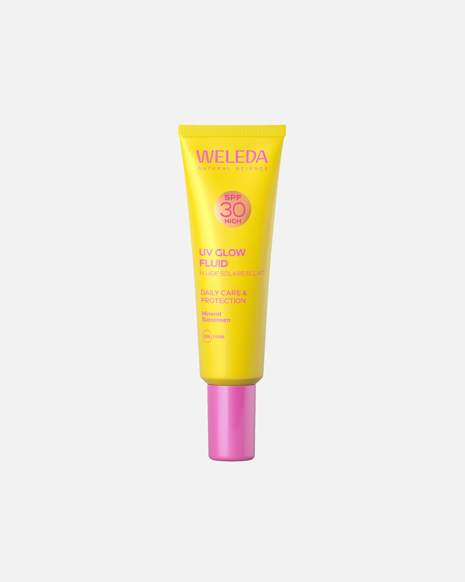 Pleťová tekutina pre Unisex Weleda UV Glow Fluid SFP 30 30 ml