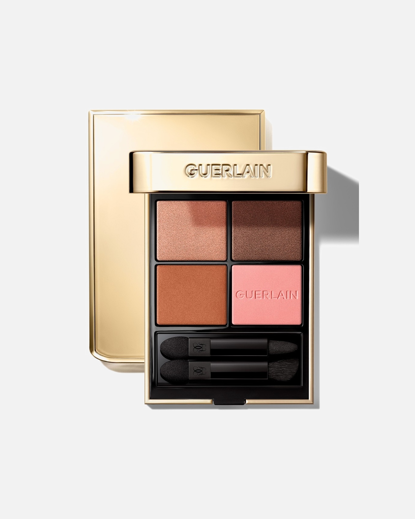 Očné tiene pre Unisex Guerlain Terracotta Denim BlossomPaletka očných tieňov - Limitovaná edícia 129 Honey Amber