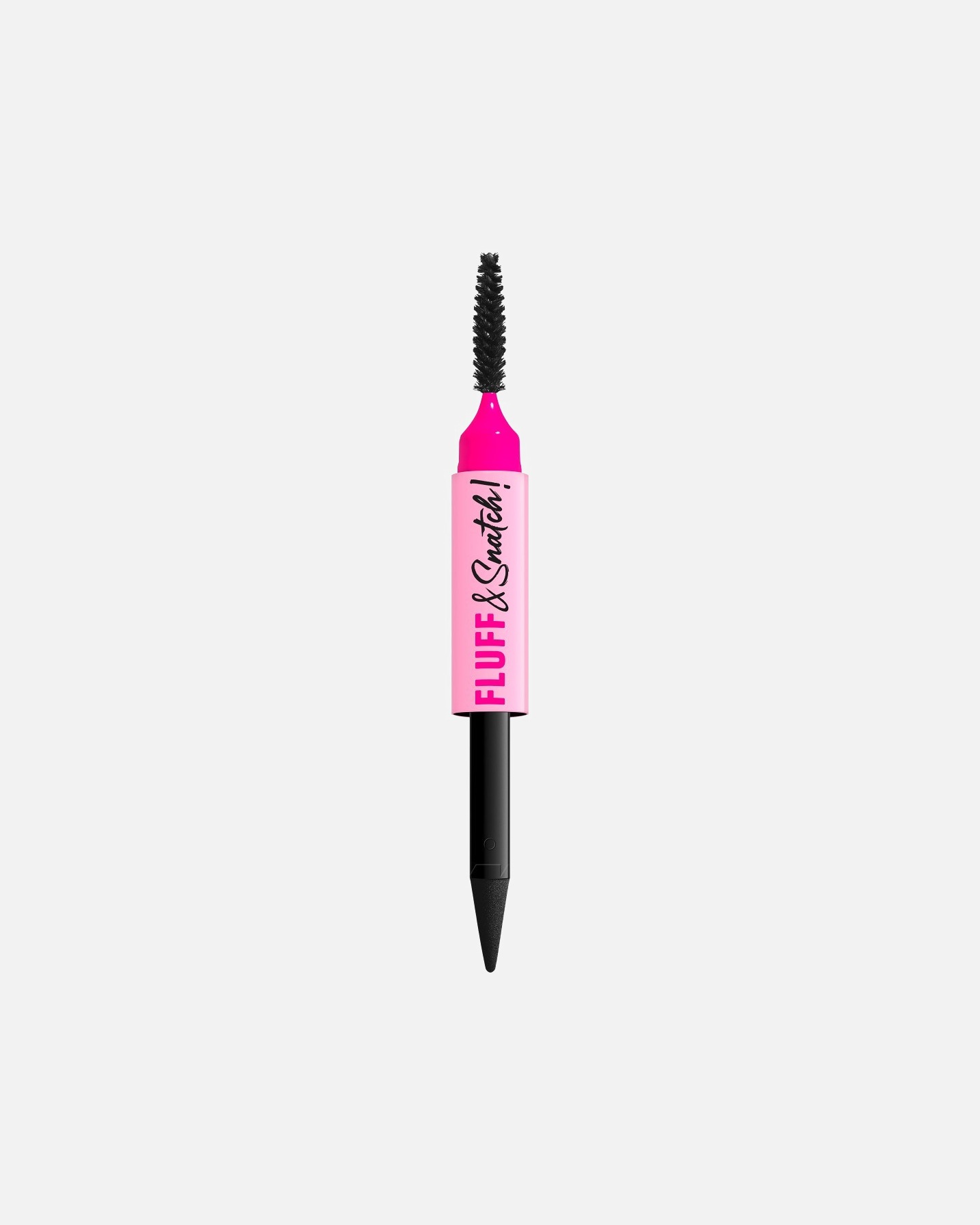 Púder na obočie pre Unisex NYX Professional Makeup Fluff & Snatch!, Brow Powder Pen púdrová fixka na obočie SCHWARZ