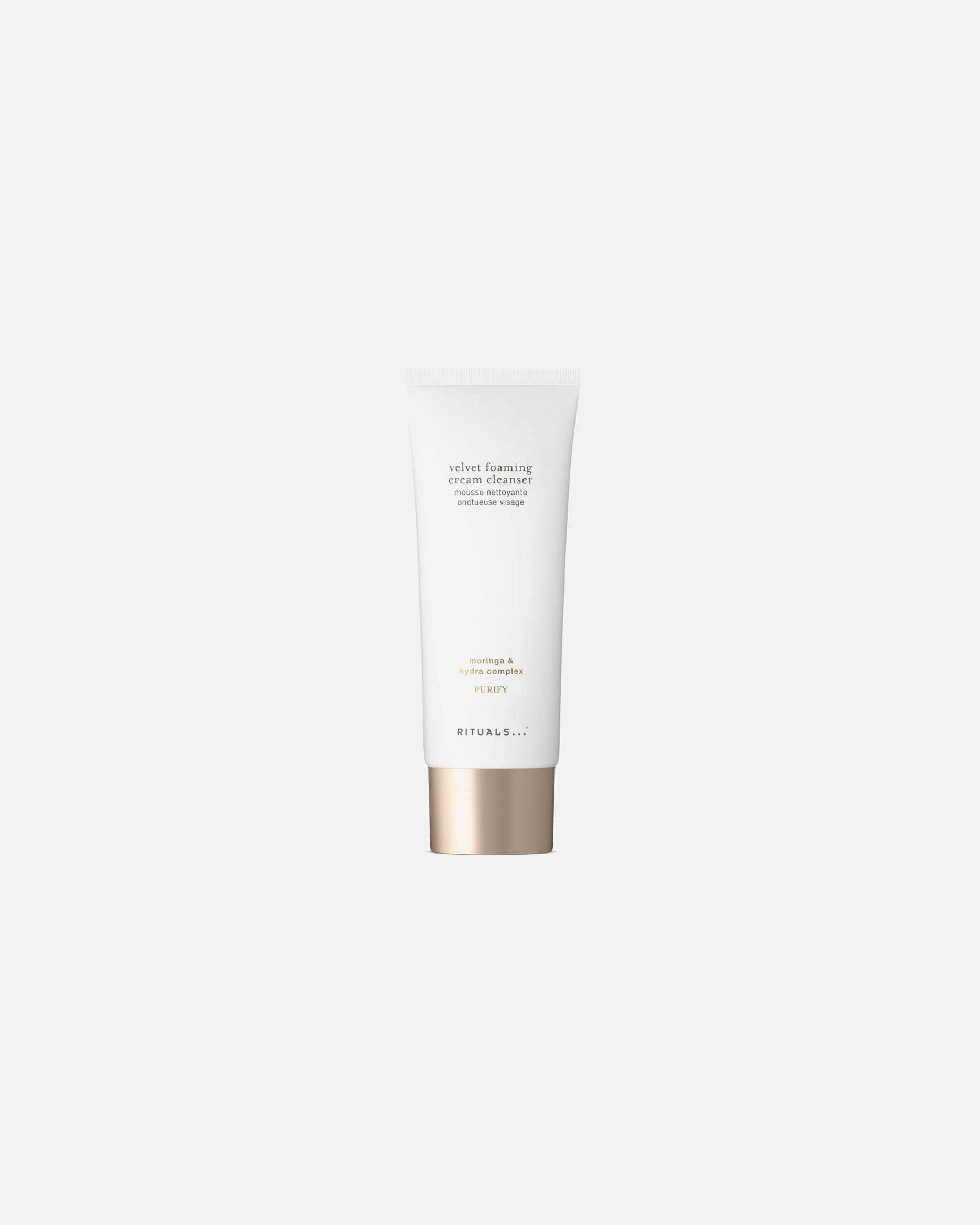 Čistiaci krém pre Pre ženy Rituals The Ritual of Namaste Velvet Foaming Cream Cleanser - zamatový penový krémový čistič 125 ml