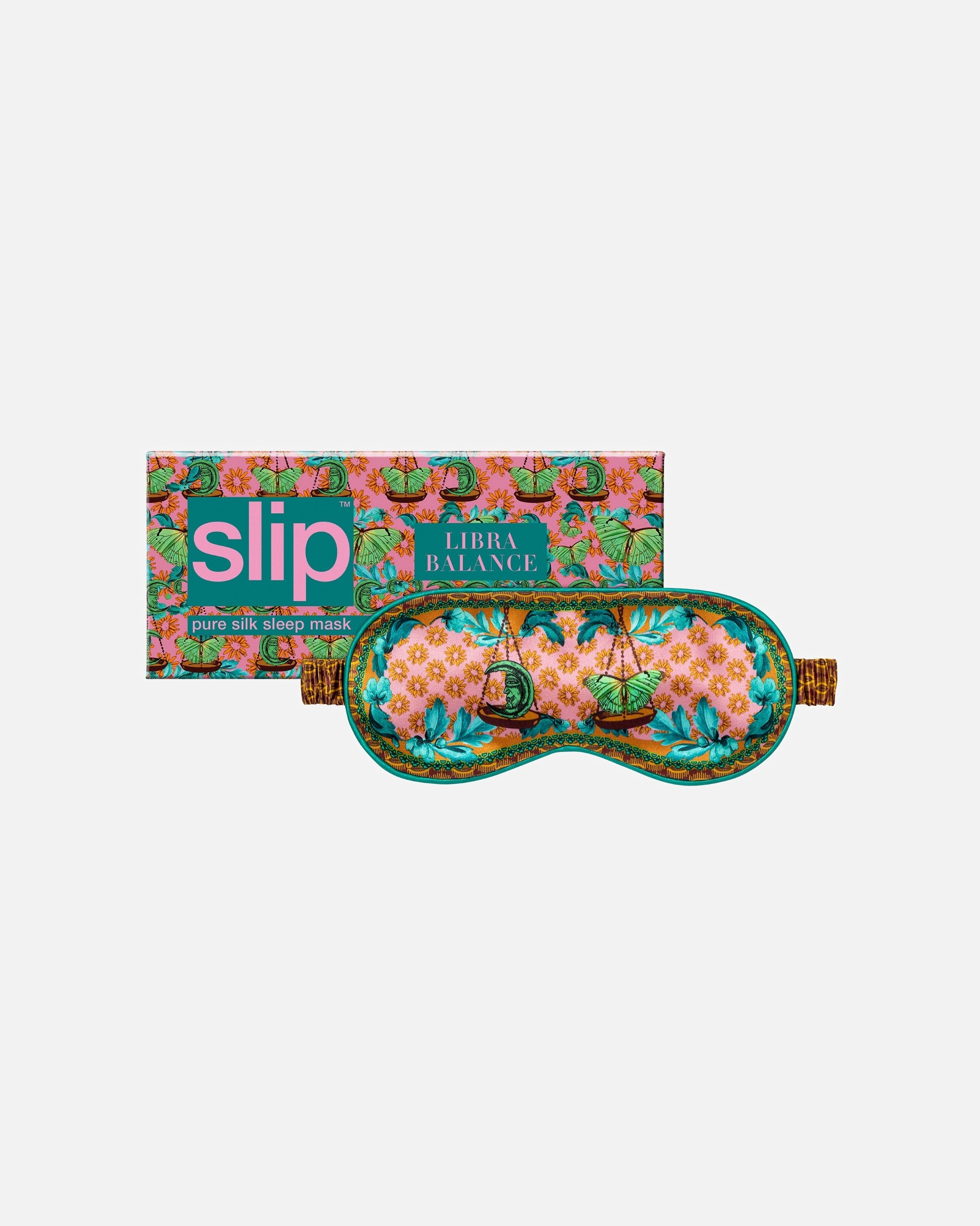 Maska na spanie pre Unisex Slip slip pure silk sleep mask - zodiac - libra 1 ks