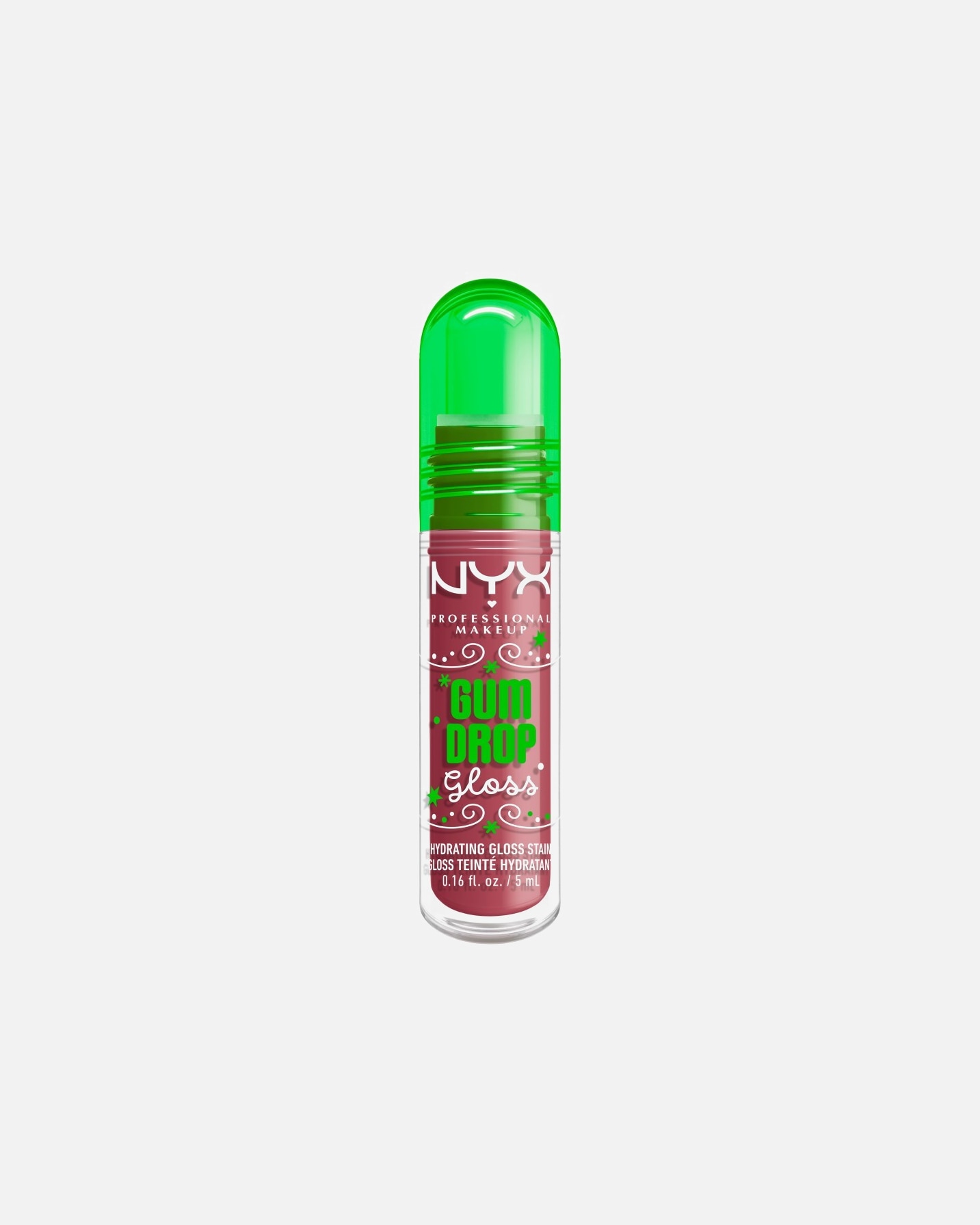 Lesk na pery pre Unisex NYX Professional Makeup Holiday Collection Kvapka žuvačky 02 - BUBBLEGUM BURST