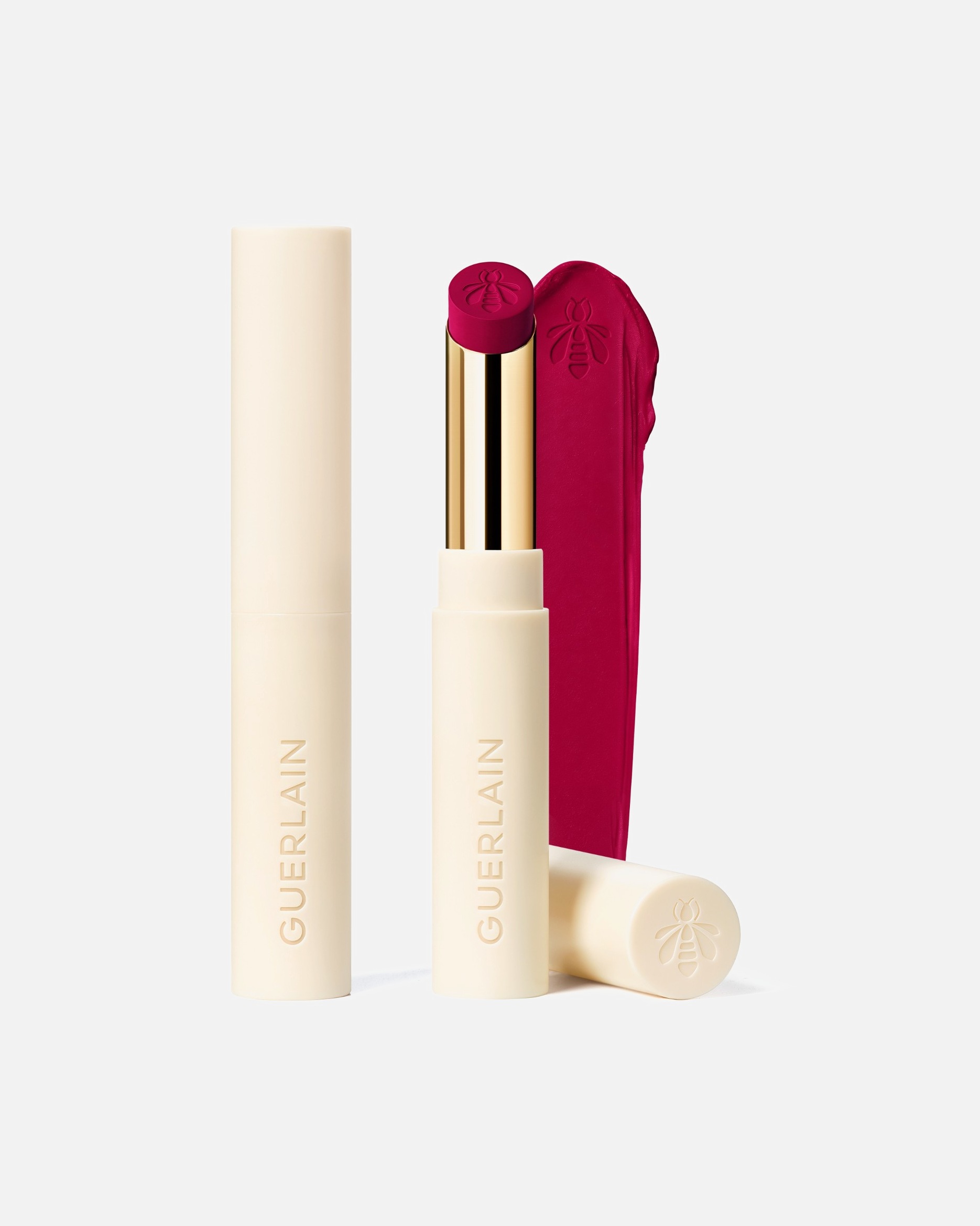 Rúž na pery pre Unisex Guerlain KissKiss Intenzívny rúž obohatený o med – náplň 395 BOLD FUCHSIA