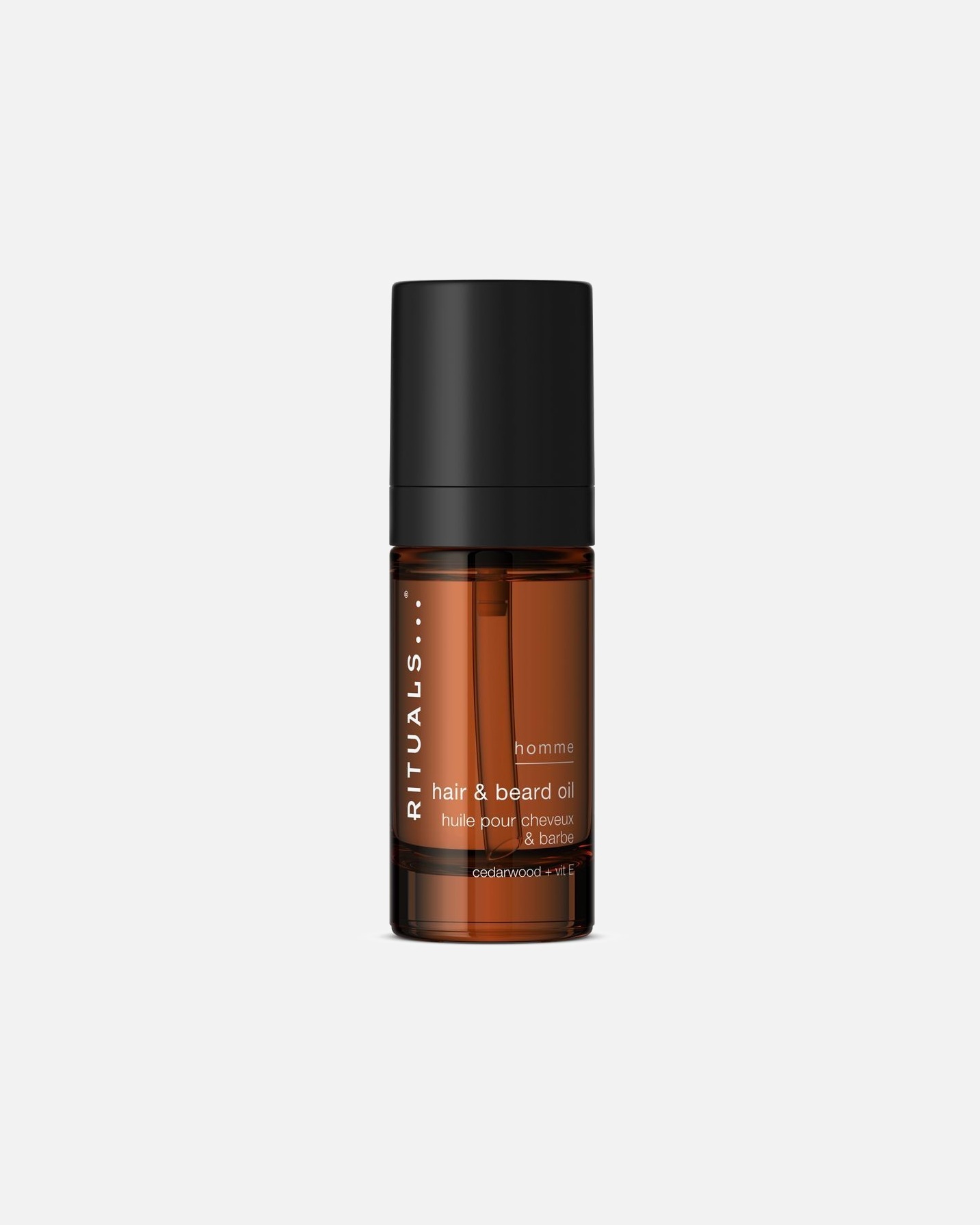 Starostlivosť o fúzy pre Pre mužov Rituals Homme Collection Hair & Beard Oil - olej na vlasy a bradu 30 ml