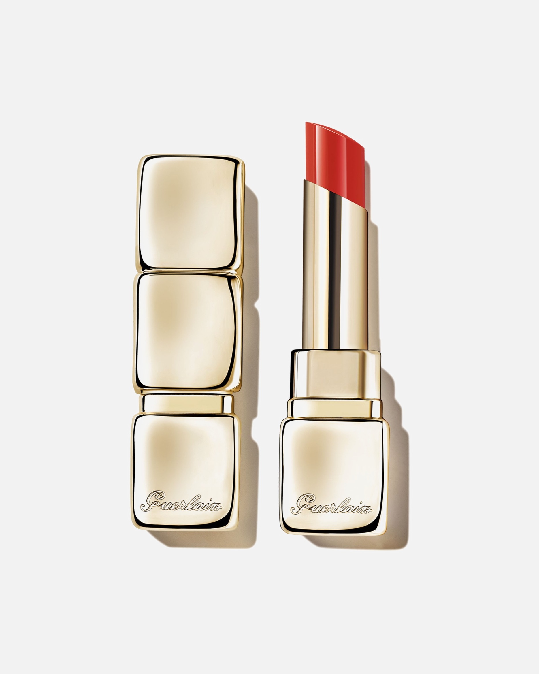 Rúž na pery pre Unisex Guerlain Kisskiss Shine Bloom 775 - Poppy Kiss