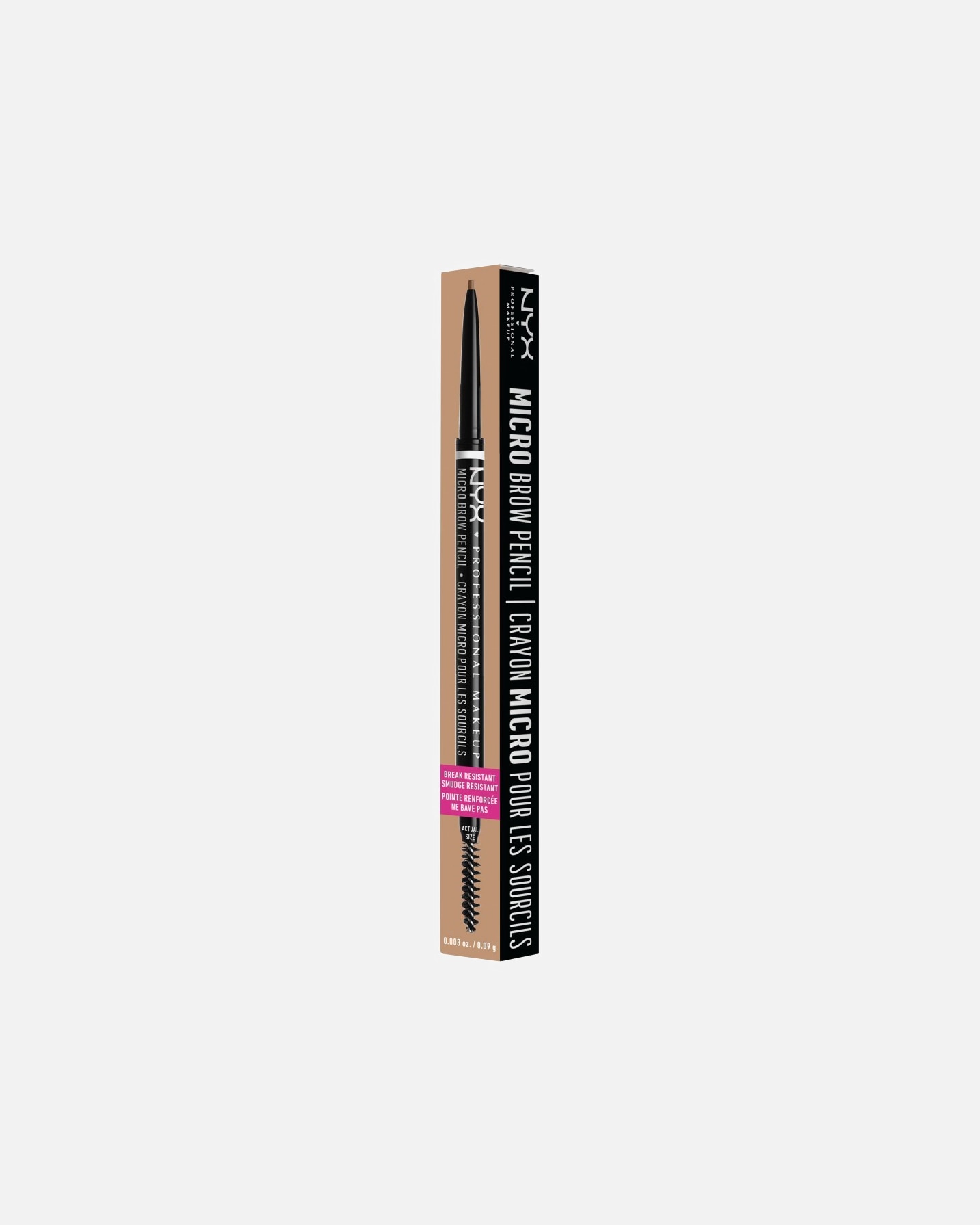 Ceruzka na obočie pre Unisex NYX Professional Makeup Pride Makeup Micro Brow Pencil Ash Blonde
