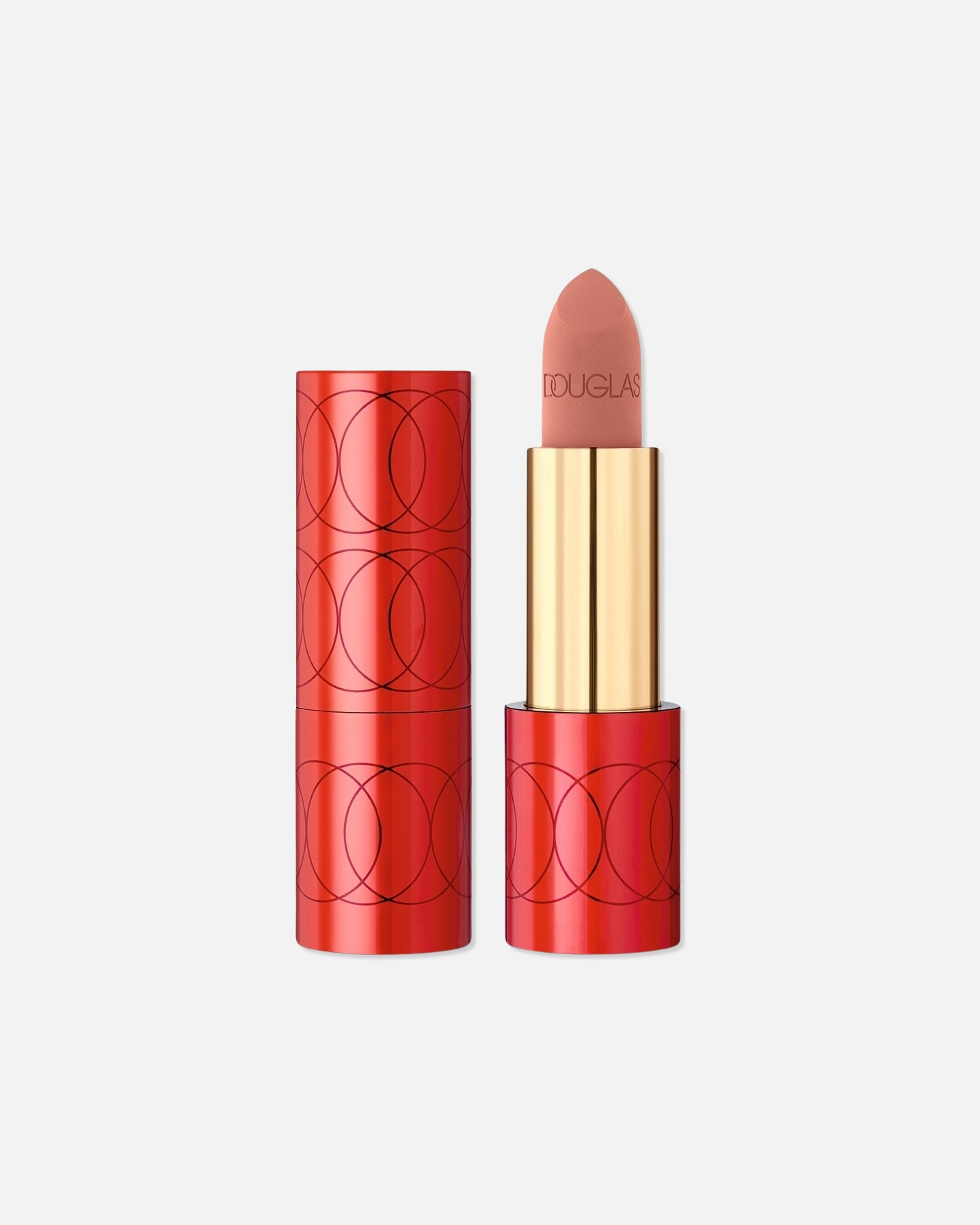 Rúž na pery pre Unisex Douglas Collection Make-Up Absolute Matte Lipstick č. 1 - Cool Peach
