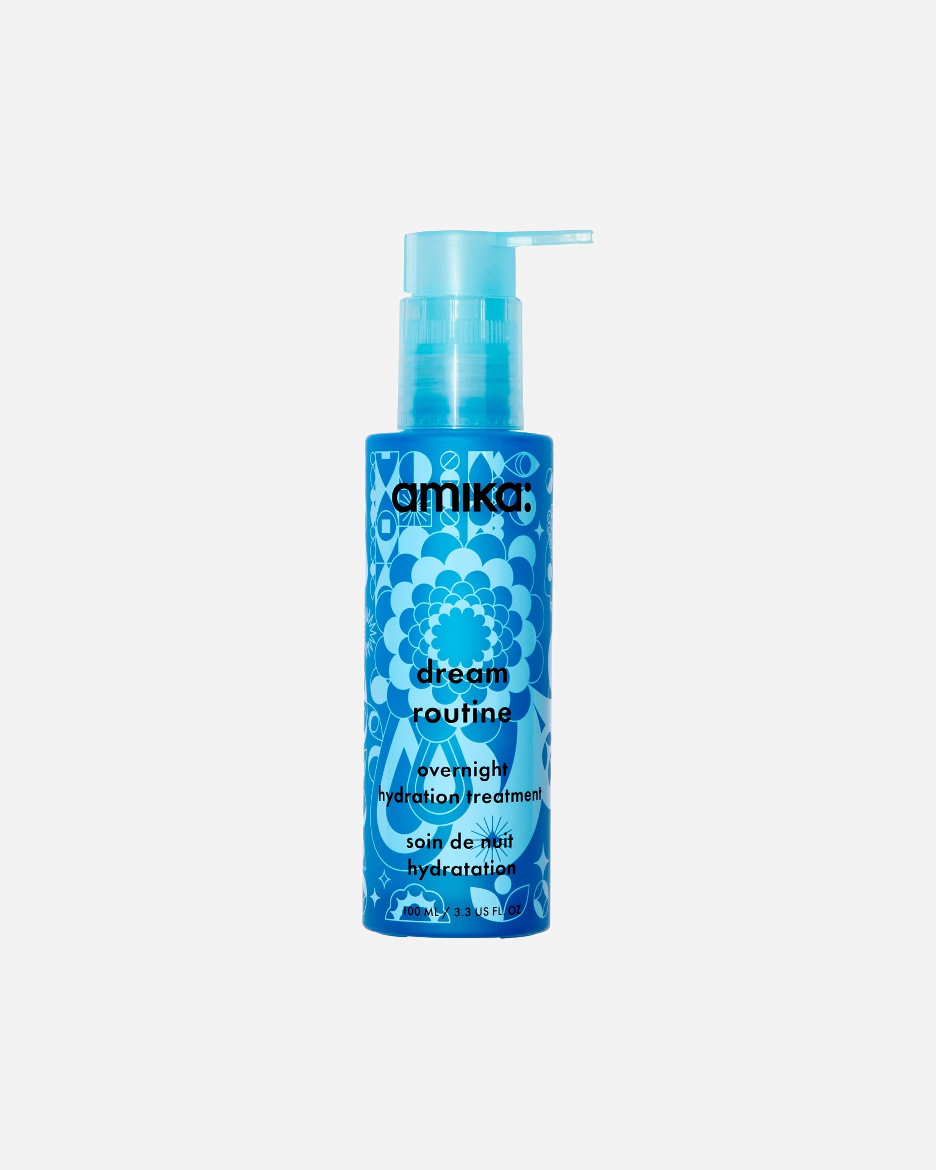 Vlasová kúra pre Pre ženy Amika Hydro Rush dream routine overnight hydration treatment 100 ml