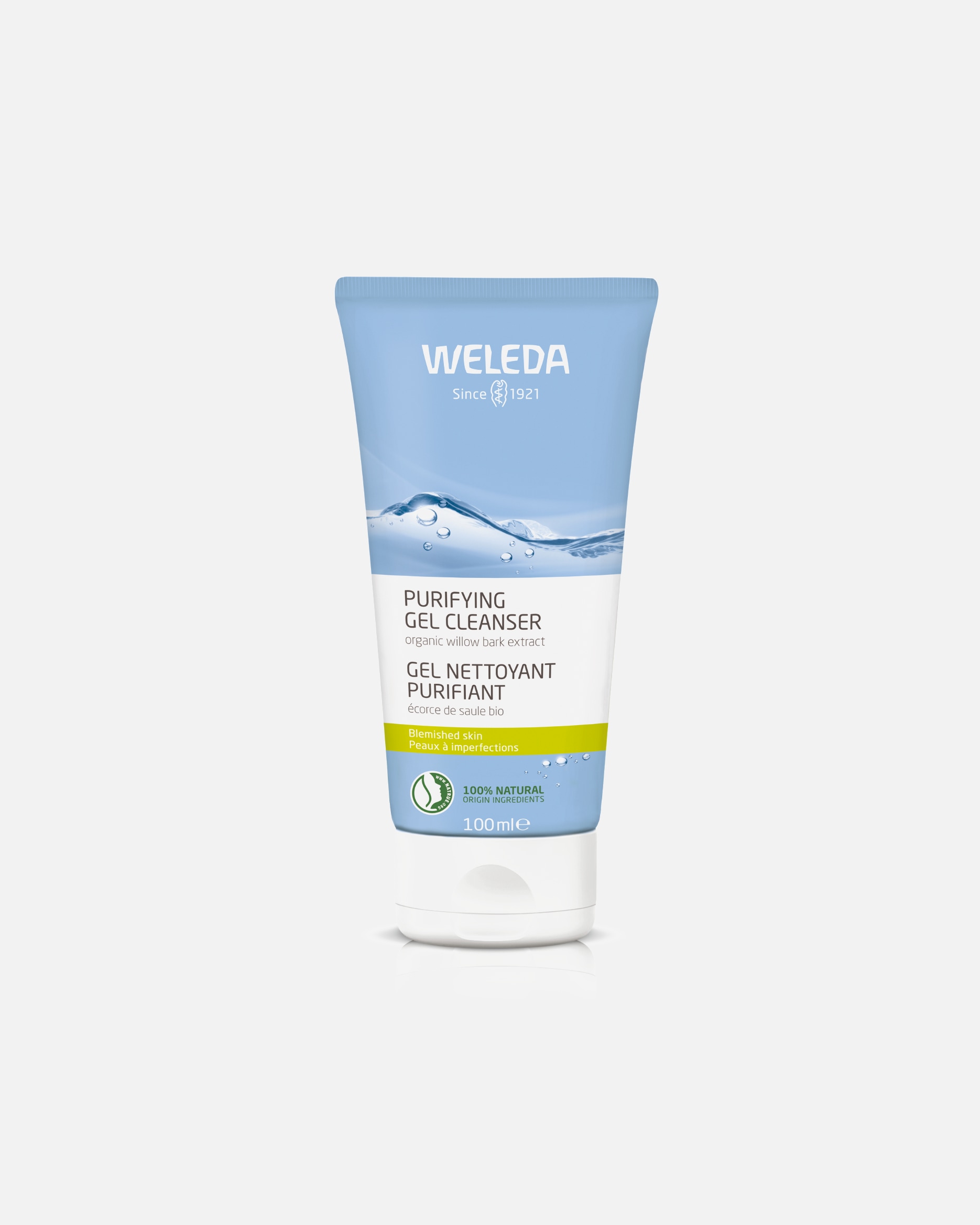 Čistiaci gél pre Unisex Weleda Čistiaci gél proti nedokonalostiam 100 ml