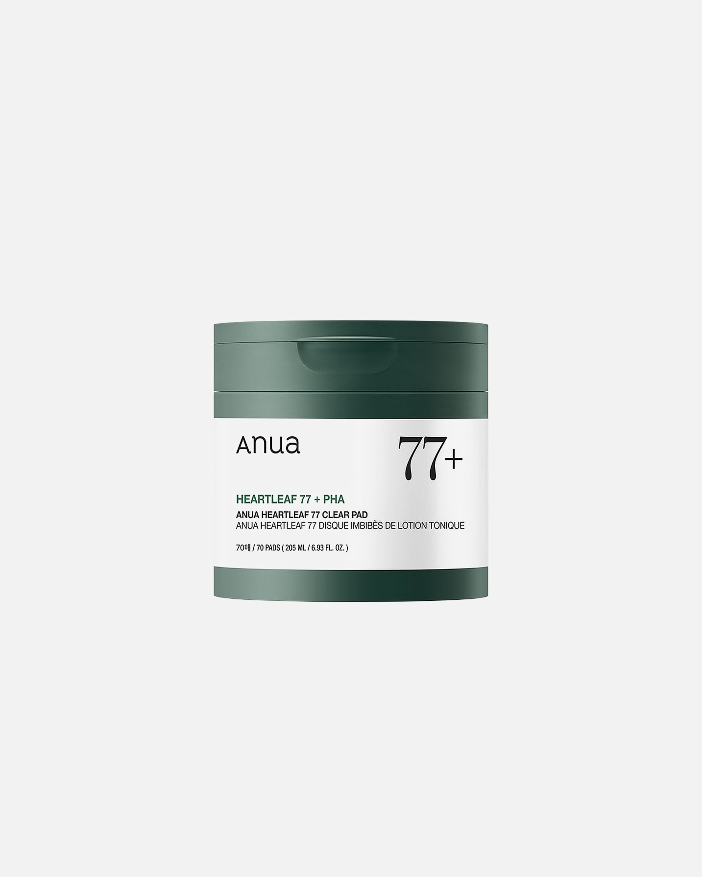 Pleťové tonikum pre Unisex Anua Heartleaf 77% Clear Pad (70EA)_EU 205 ml