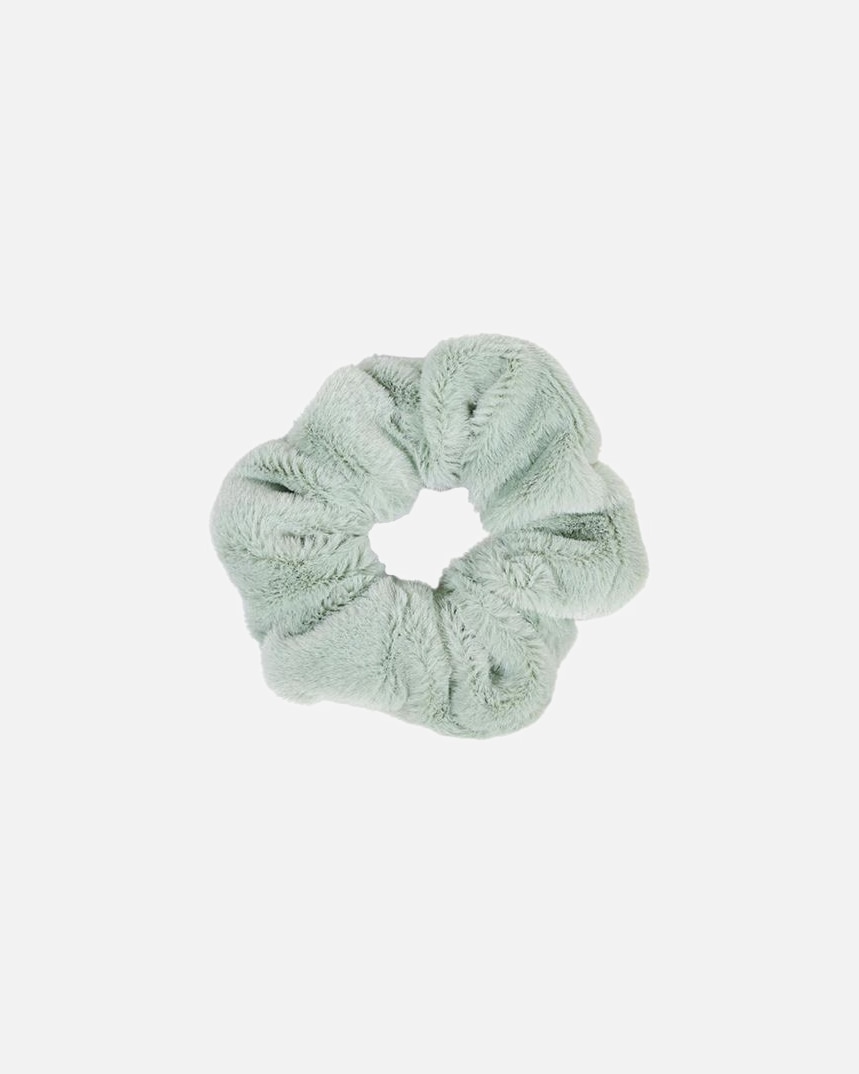 Gumička na vlasy pre Pre ženy SOHO Teddie Scrunchie – gumička do vlasov Zelená