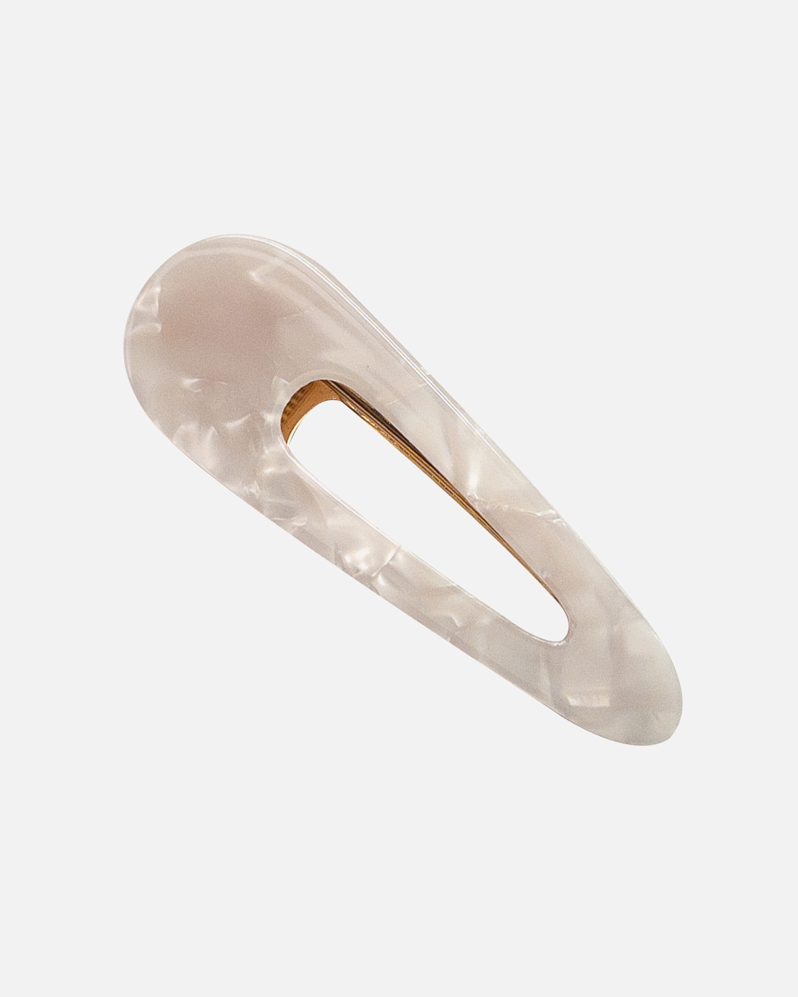 Spona do vlasov pre Unisex SOHO Nola Sponka do vlasov White Marble