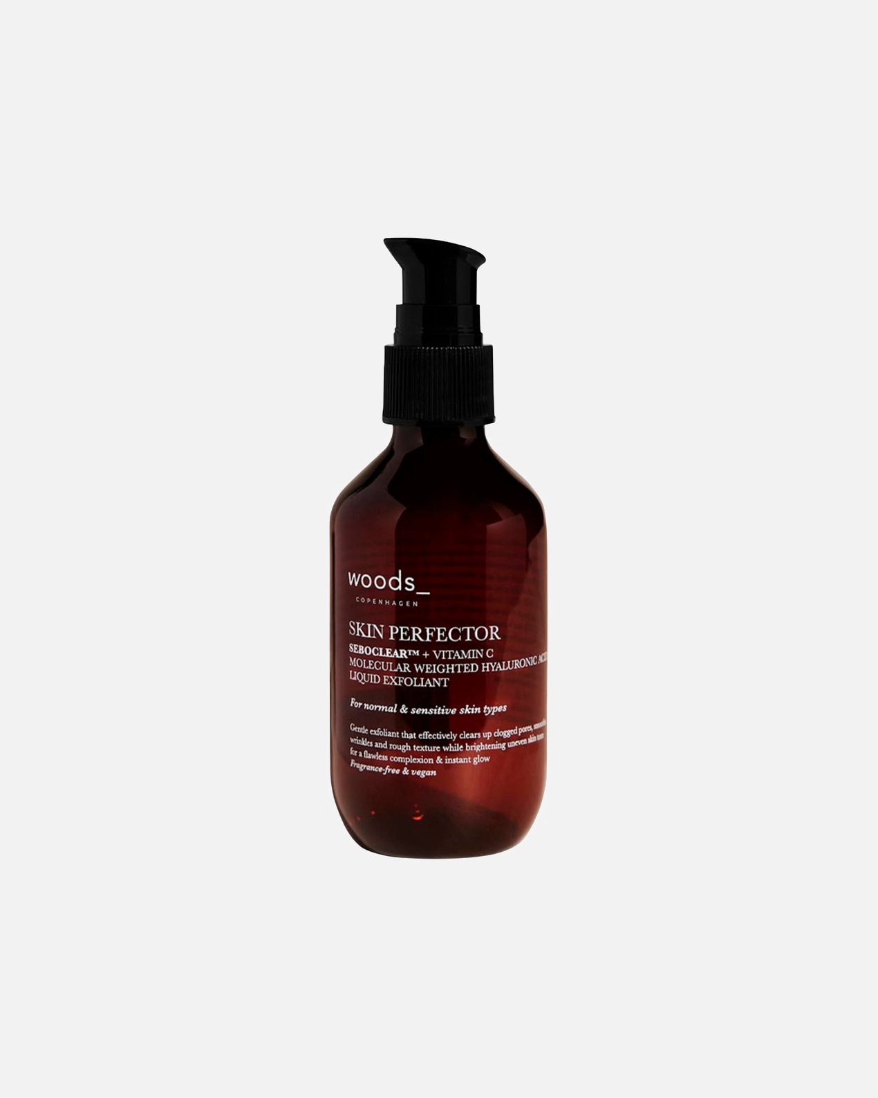 Pleťový peeling pre Unisex Woods Copenhagen Default Brand Line Skin Perfector Seboclear 100 ml