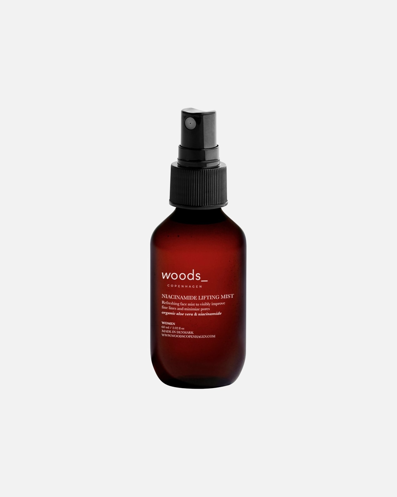 Sprej na tvár pre Unisex Woods Copenhagen Default Brand Line Niacinamide Lifting Mist 60 ml