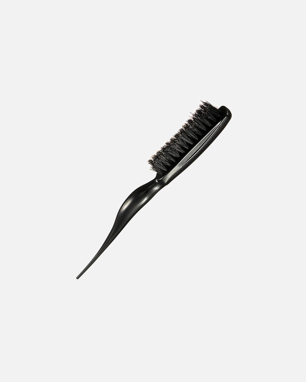 Drevená kefa pre Unisex TBC Sleek kefa na tupírovanie z diviačích štetín – Profesionálny styling s presnosťou – Čierna 4234
