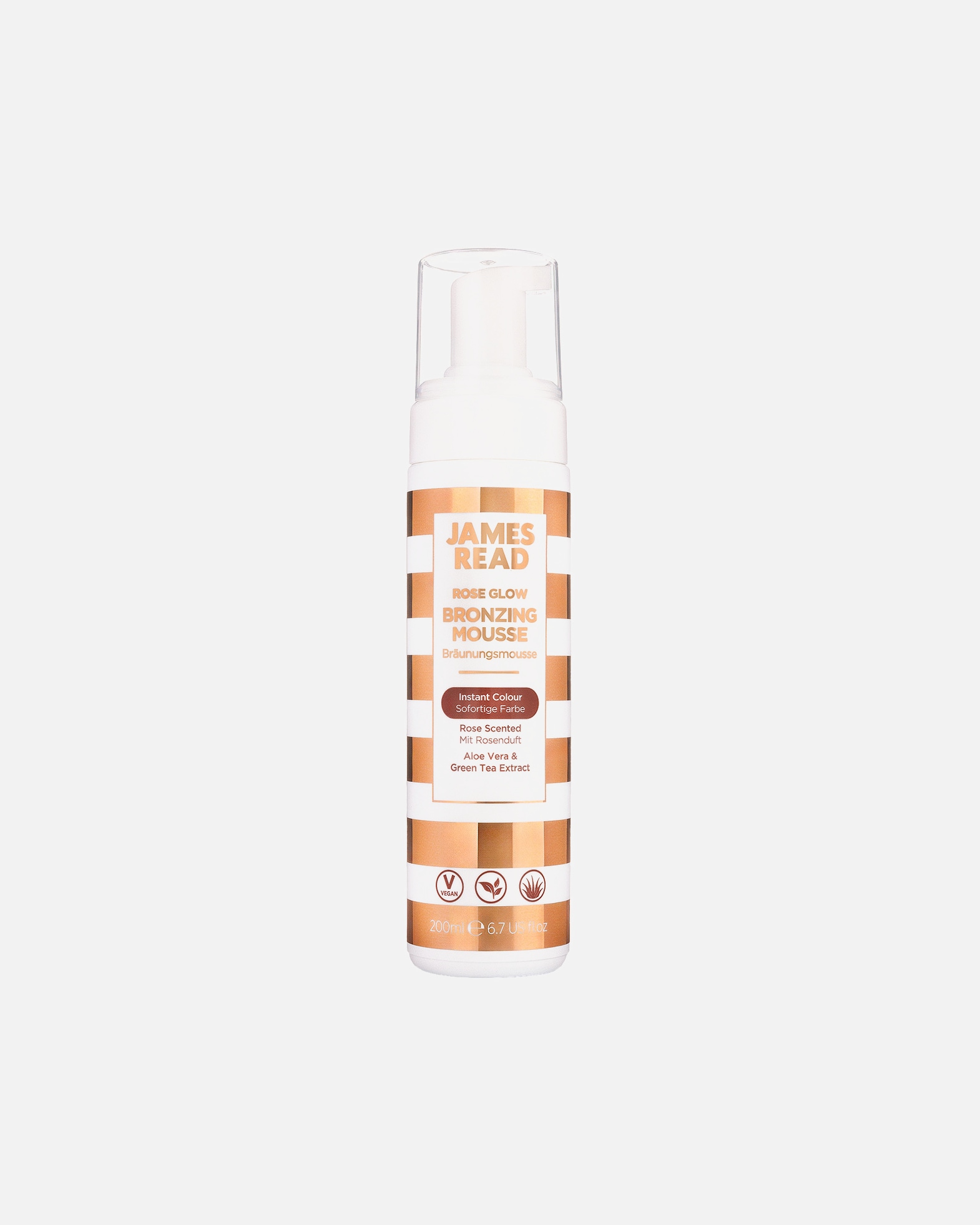 Samoopaľovací prípravok pre Unisex James Read ROSE GLOW BRONZING MOUSSE ROSE GLOW BRONZING MOUSSE