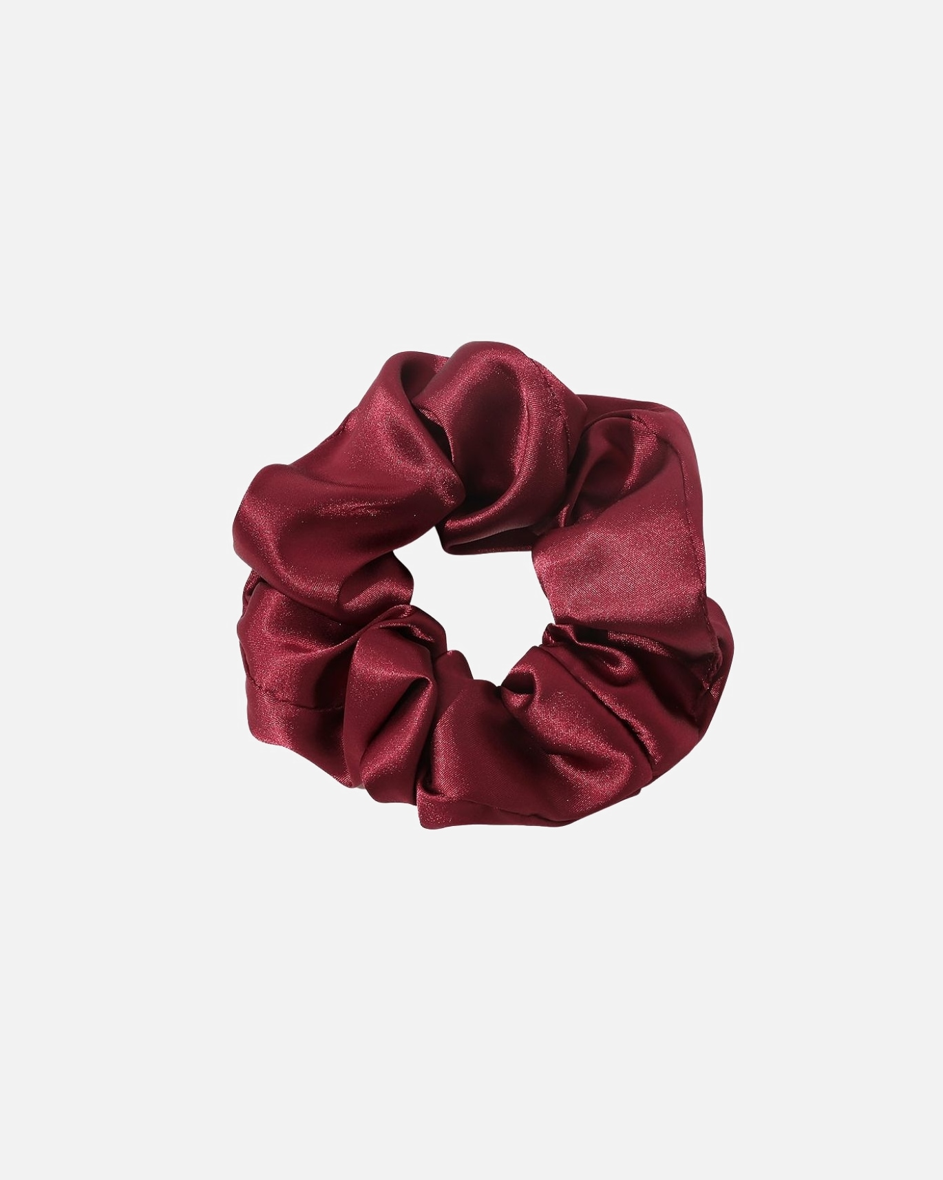 Gumička na vlasy pre Pre ženy SOHO Saténová gumička Scrunchie do vlasov Cherry