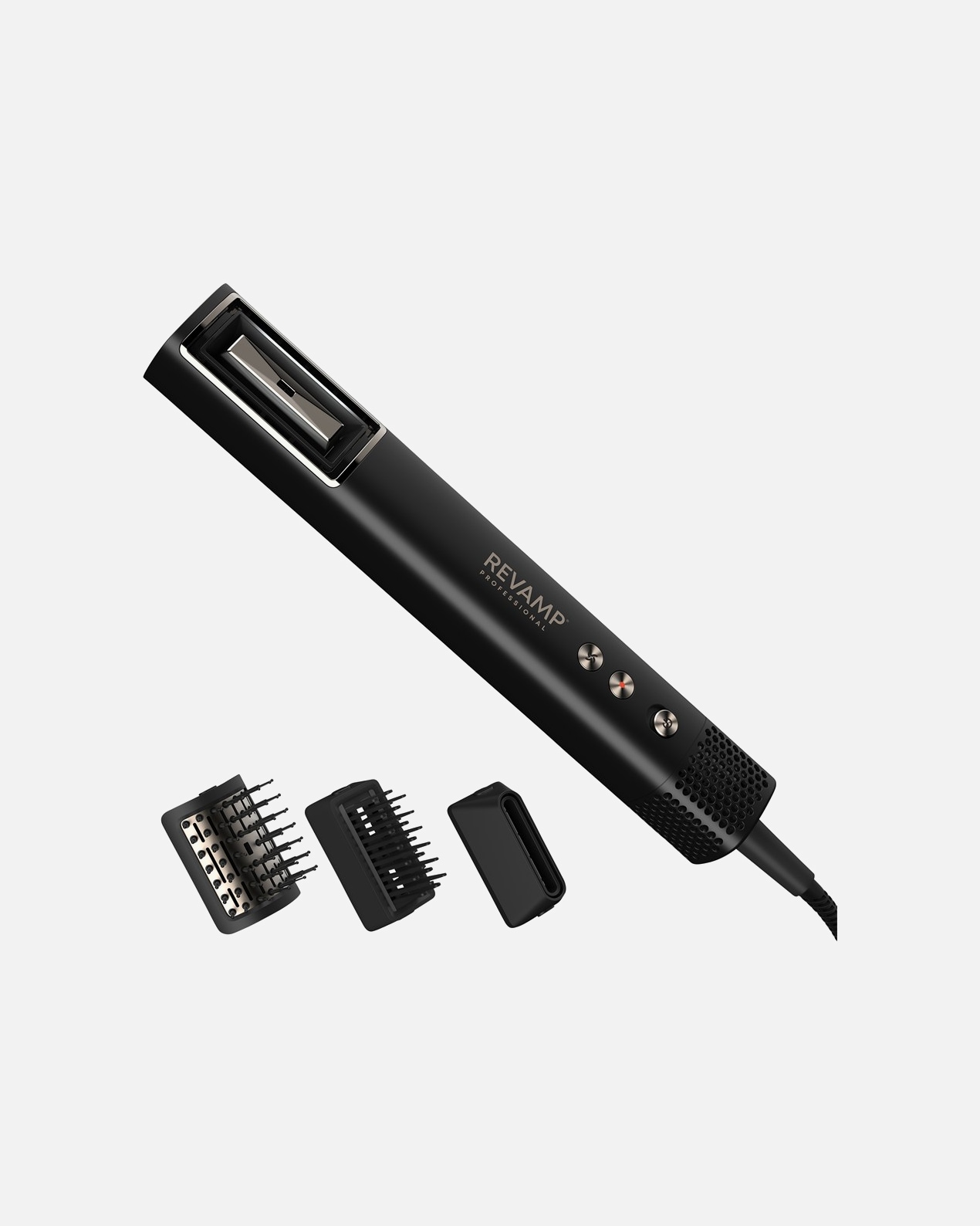 Kulmofén pre Unisex Revamp HydroShine Air Compact 3 in 1 Pro Air Styler DR-2750-EU Čierna