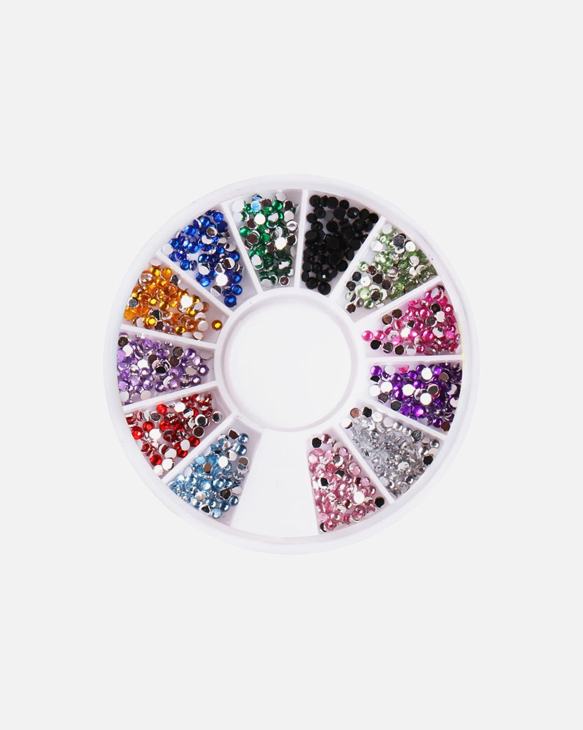 Ozdoby na nechty pre Unisex UNIQ Gemstone Rad: Ozdoby na nechty Bunte Strasssteine