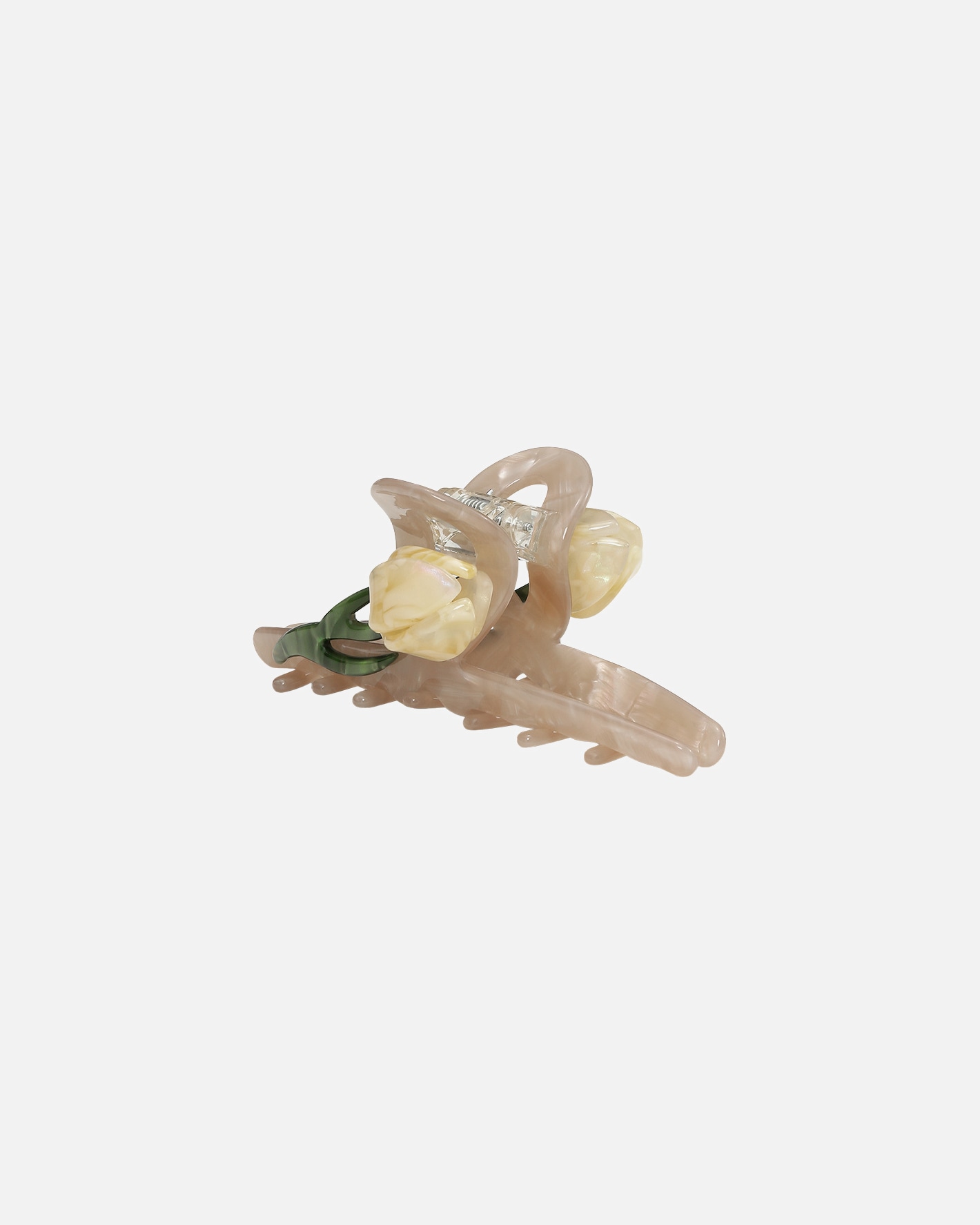 Spona do vlasov pre Unisex SUI AVA Coco Tulip Big - Pastel Yellow Coco Tulip Big - Pastel Yellow