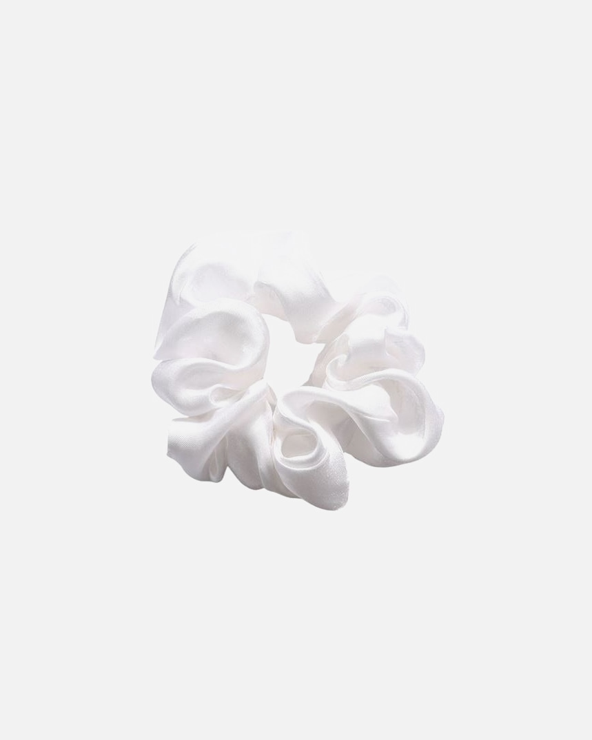Gumička na vlasy pre Unisex SOHO Gwen Scrunchie, gumička do vlasov Biela