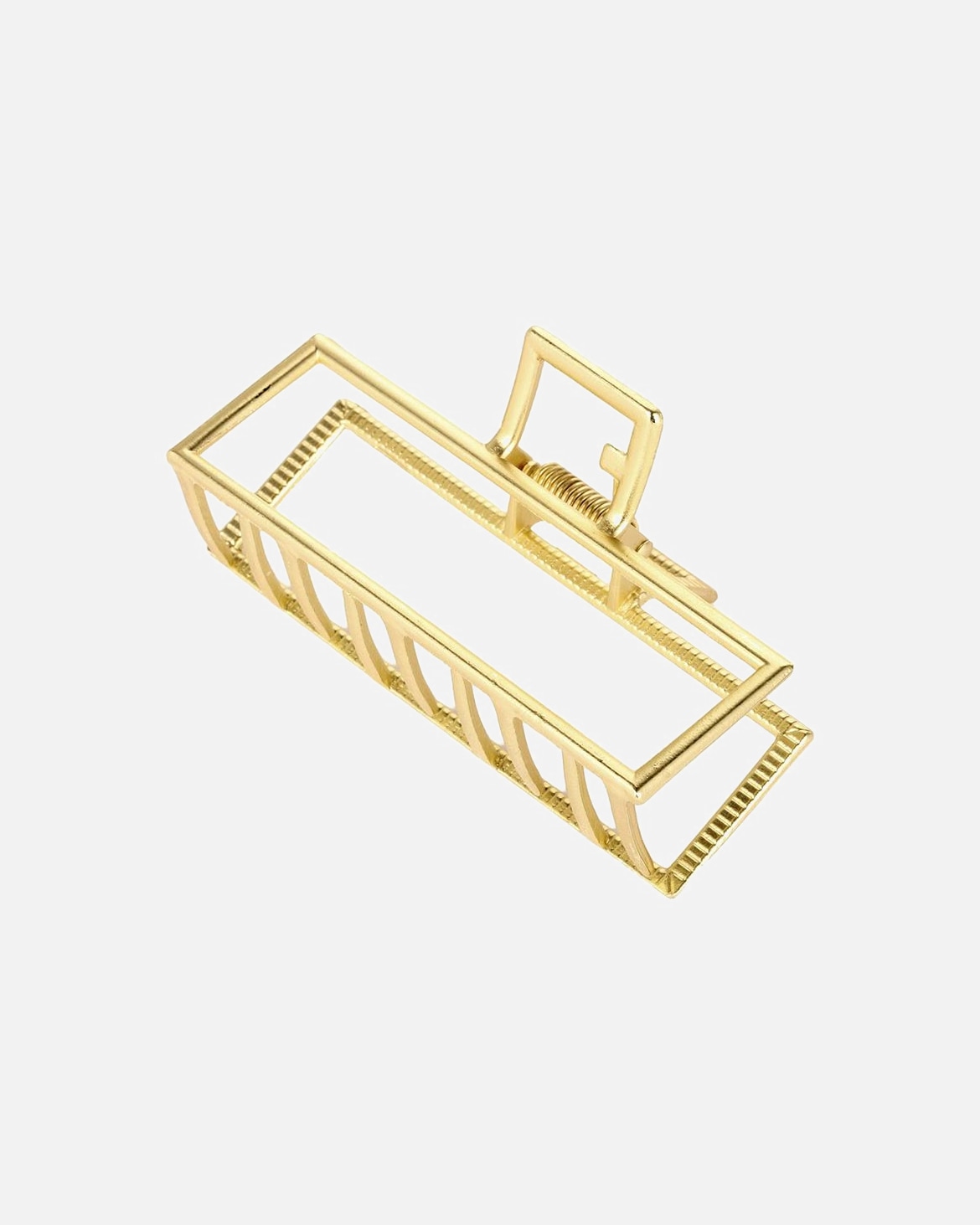 Spona do vlasov pre Pre ženy SOHO Niba Square Veľká Kovová Spona do Vlasov Zlatá