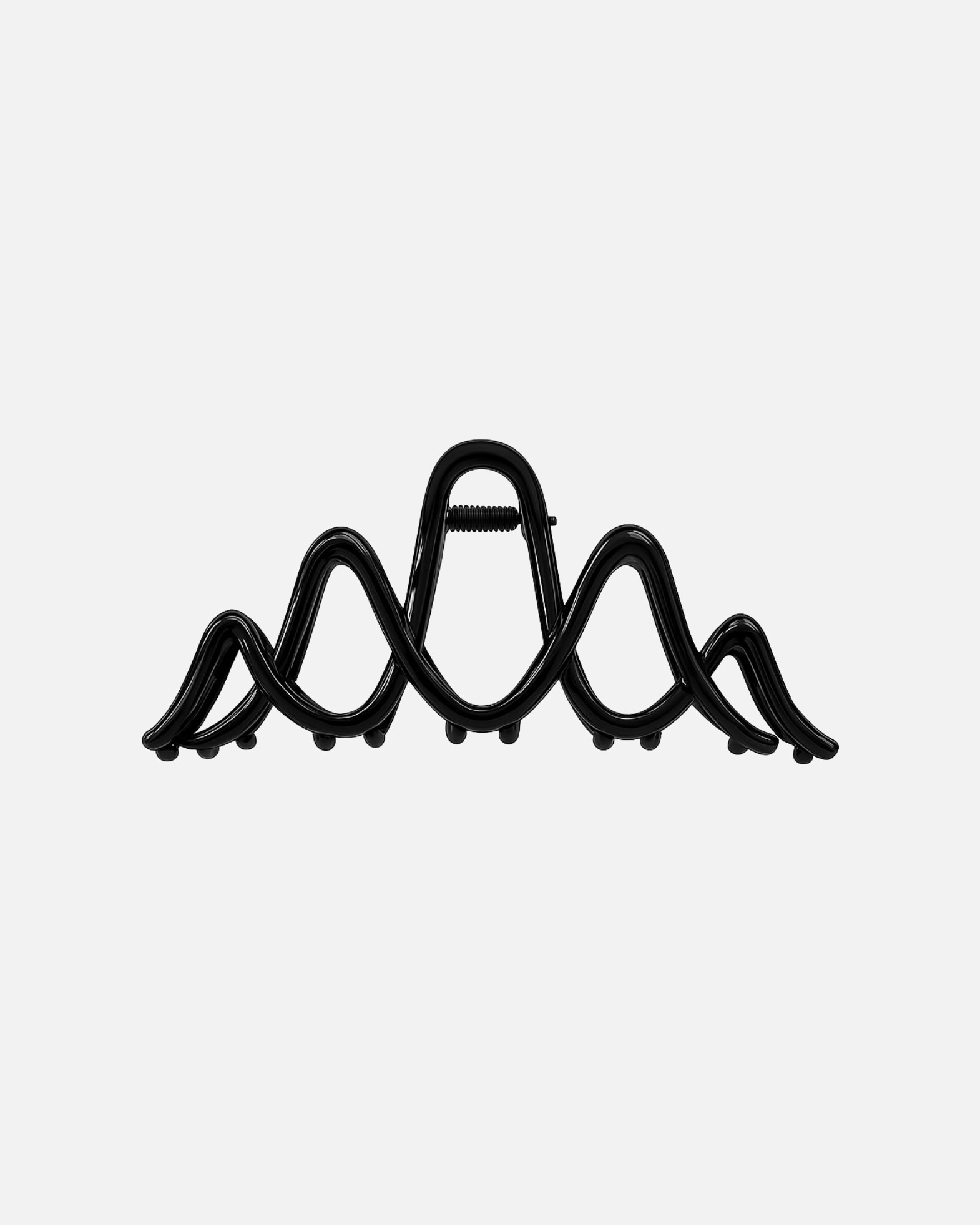 Spona do vlasov pre Unisex SOHO Ziv Elegantná spona do vlasov Schwarz