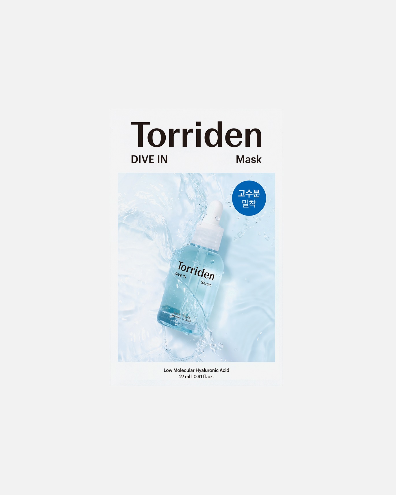 Plátienková maska pre Unisex Torriden DIVE-IN Low Molecular Hyaluronic Acid Mask 10 Stück