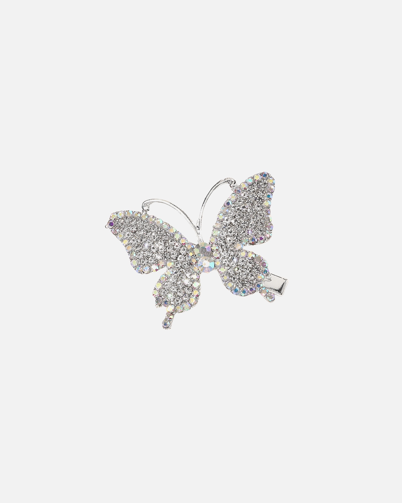 Spona do vlasov pre Pre ženy Chris Rubin Evie Butterfly Sponka do vlasov Strieborná