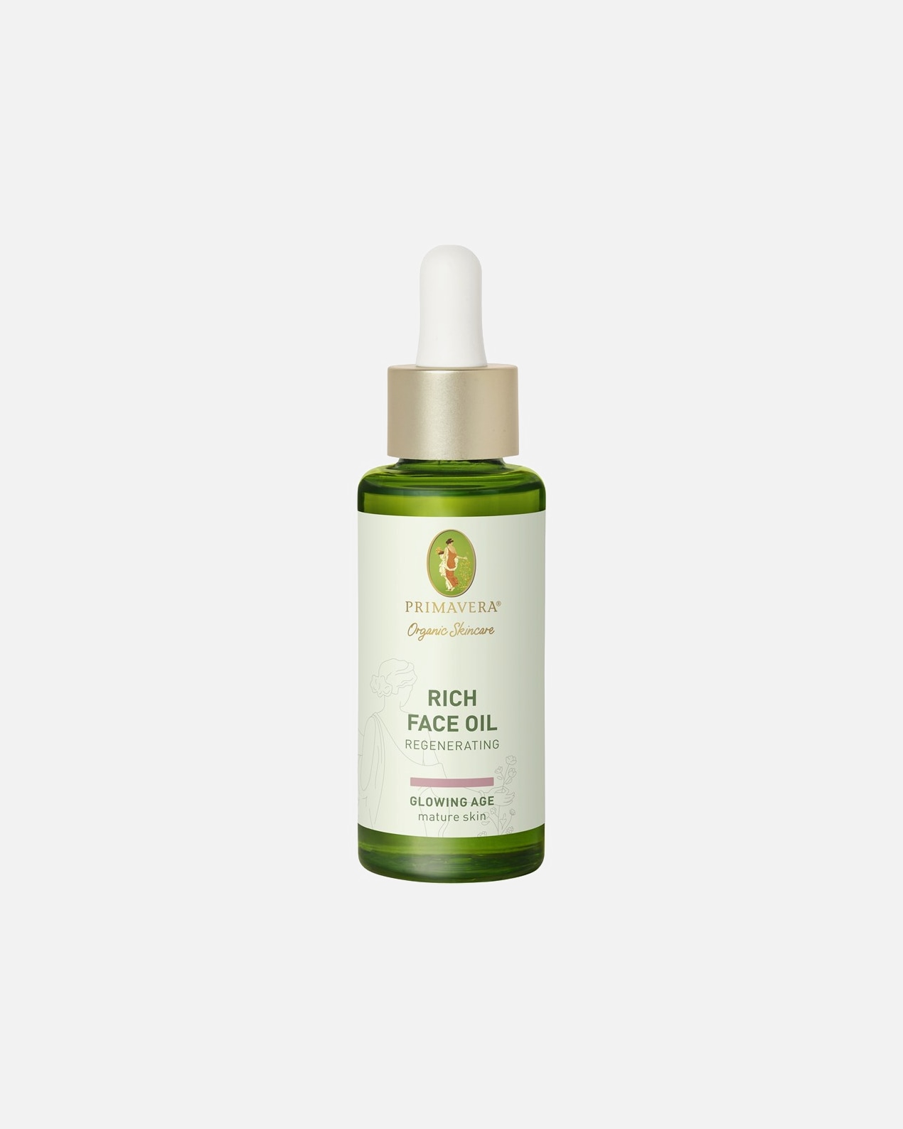 Pleťový olej pre Pre ženy Primavera Bohatý regeneračný olej na tvár 30 ml
