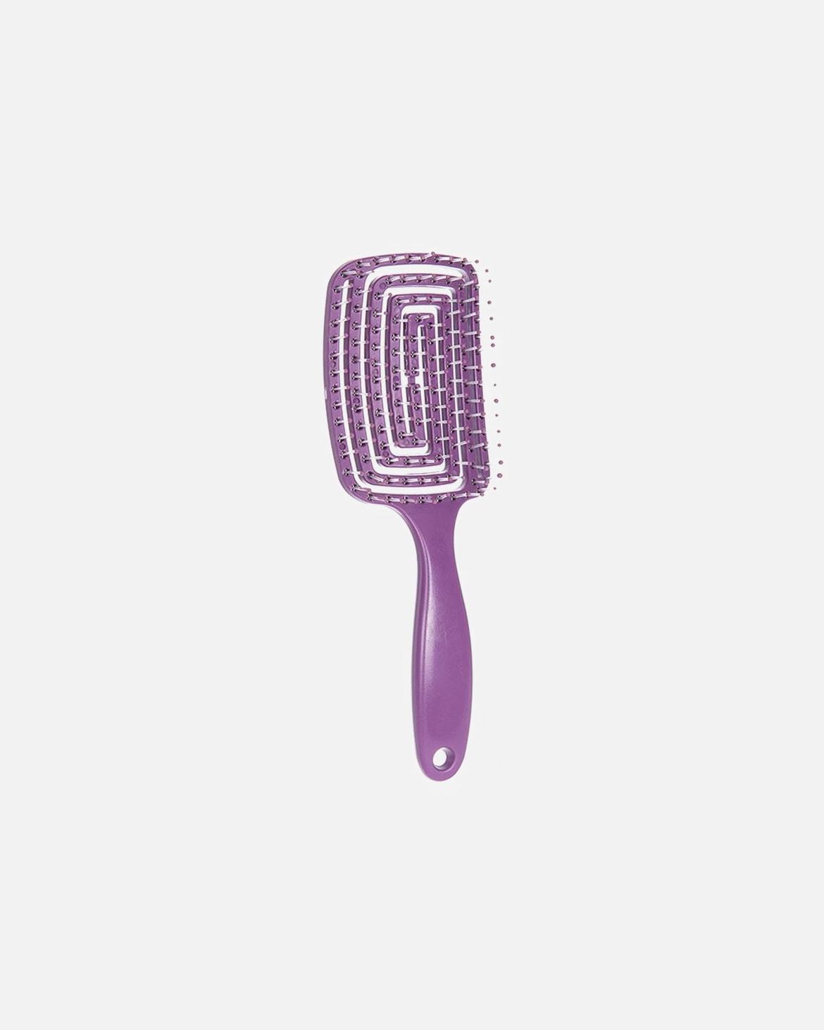 Detangler pre Pre ženy TBC Detangling Hollow kefa na vlasy – fialová 1 kus