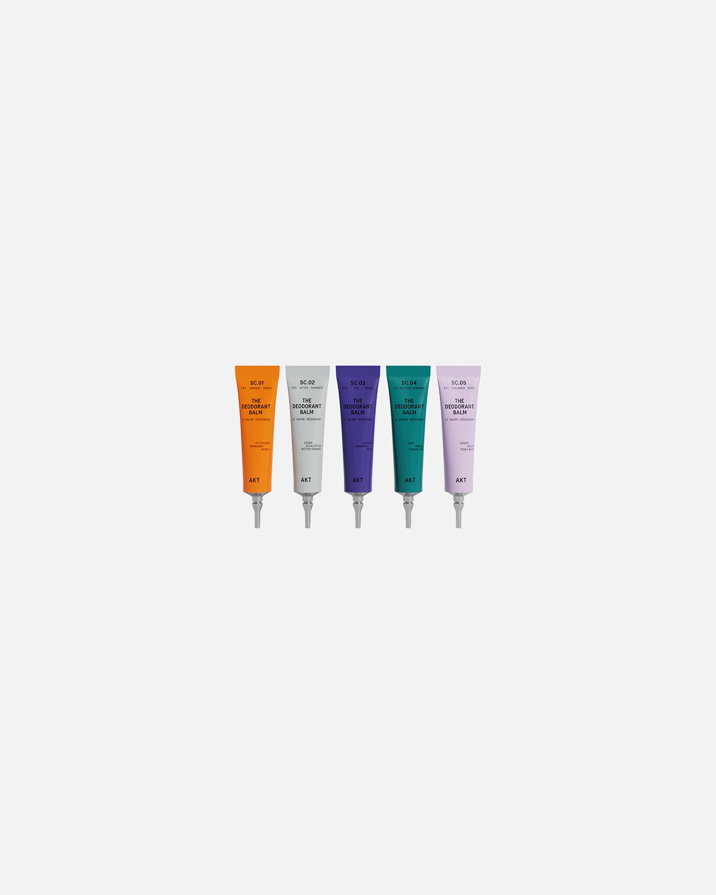 pre Unisex AKT London Default Brand Line The Deodorant Balm Discovery Set 1 kus