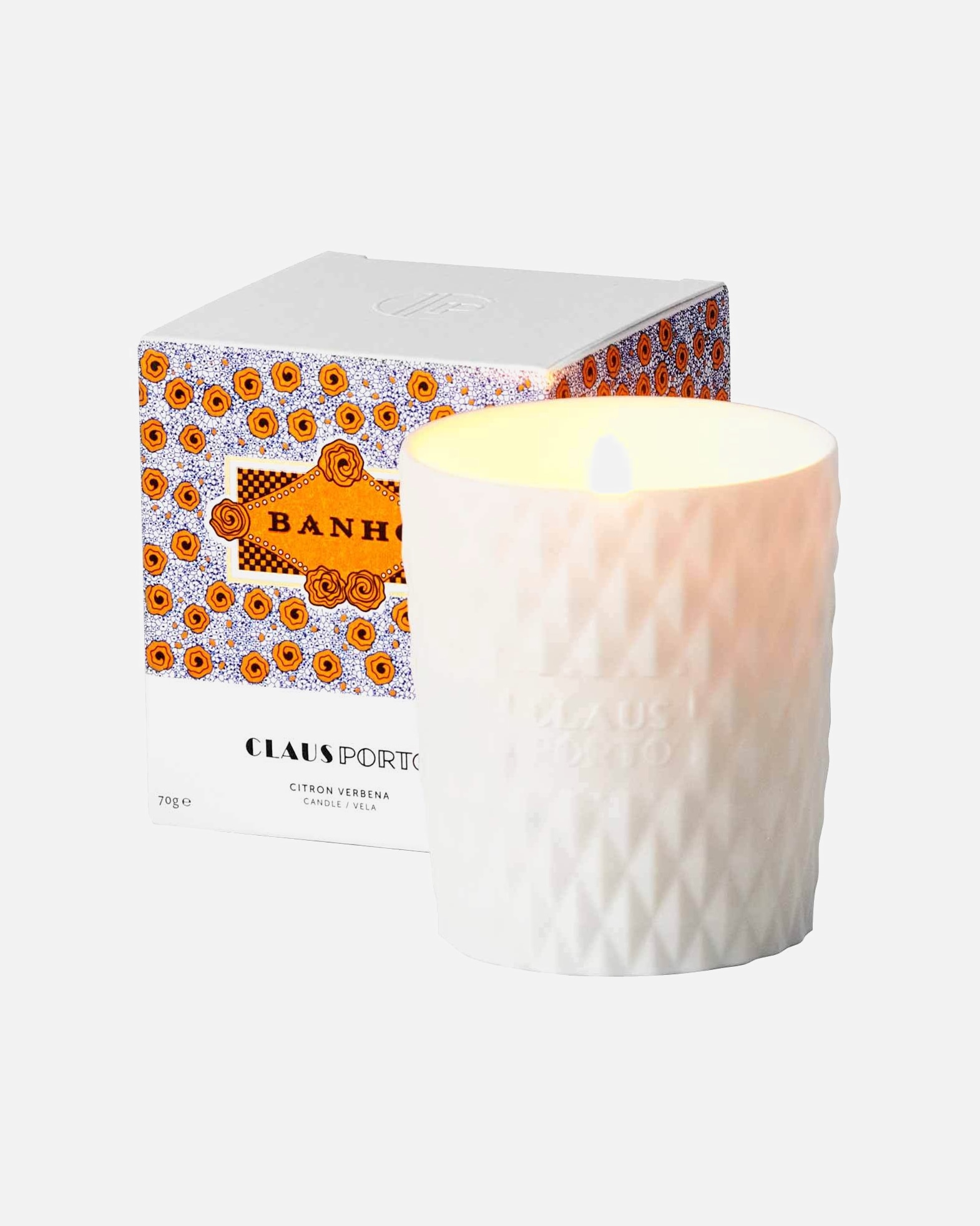 Sviečka pre Unisex Banho Citron Verbena Candle 70 g