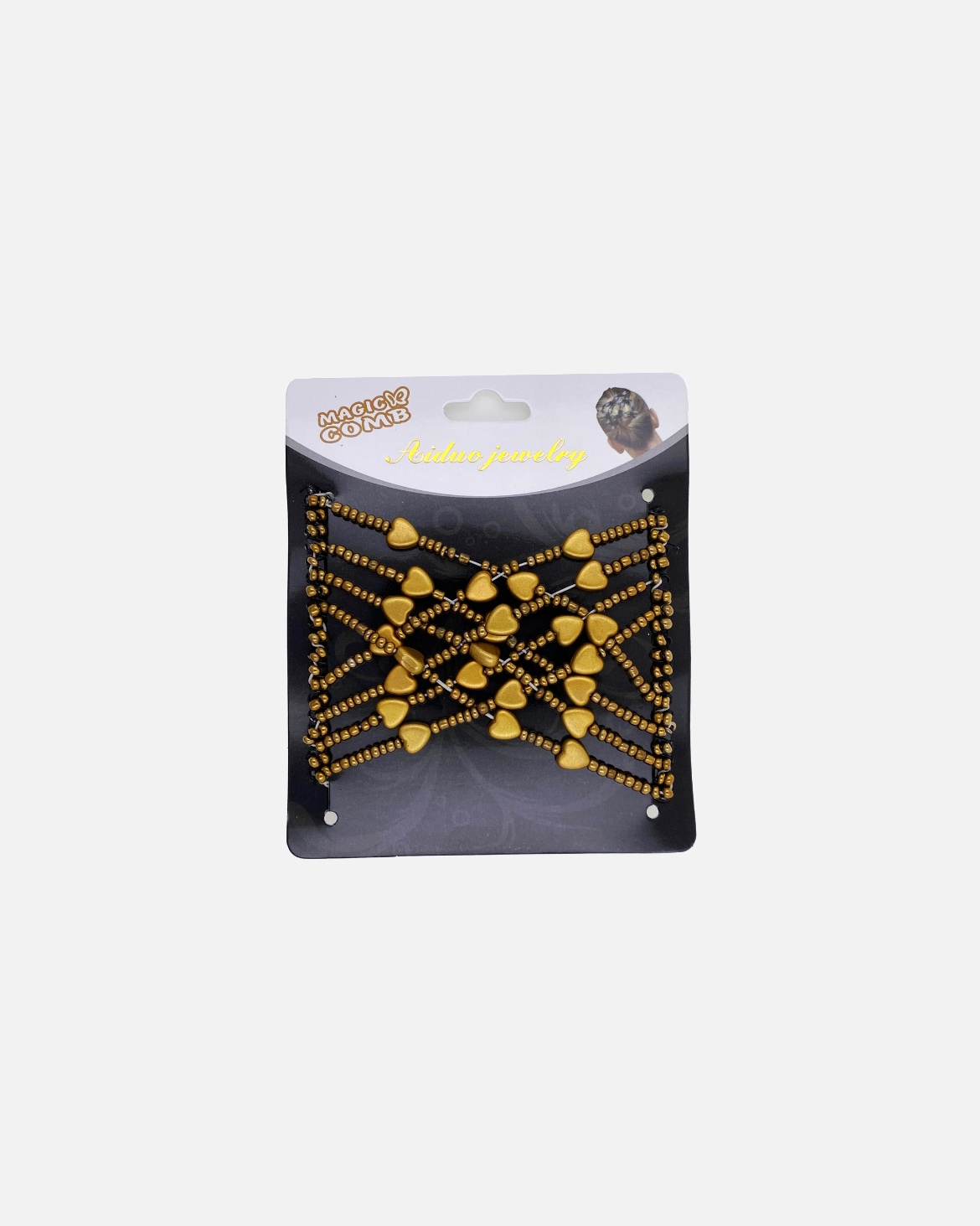 Sponky do vlasov pre Unisex SOHO EZ Combs Vlasové hrebene Gold